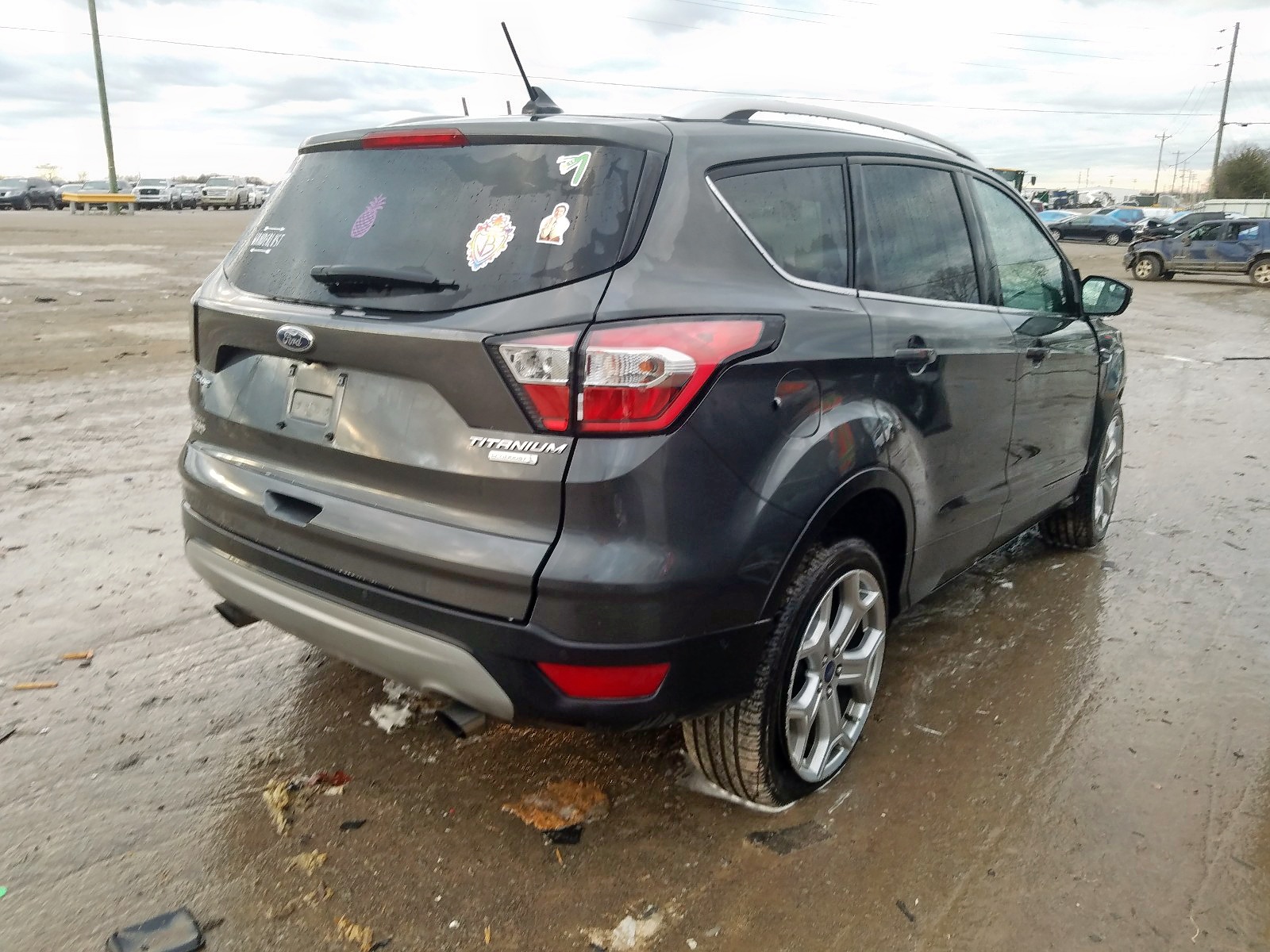 Photo 4 from auction – 2018 FORD ESCAPE TIT with VIN 1FMCU0J92JUA47986