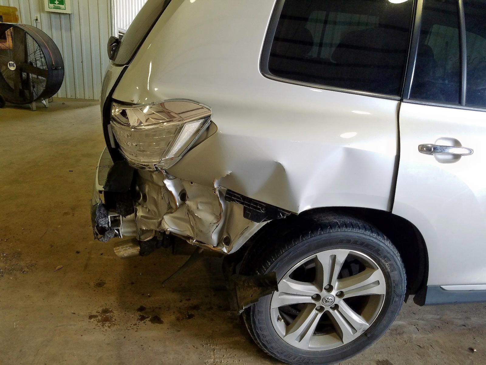 Photo 9 from auction – 2013 TOYOTA HIGHLANDER with VIN 5TDYK3EH0DS117433