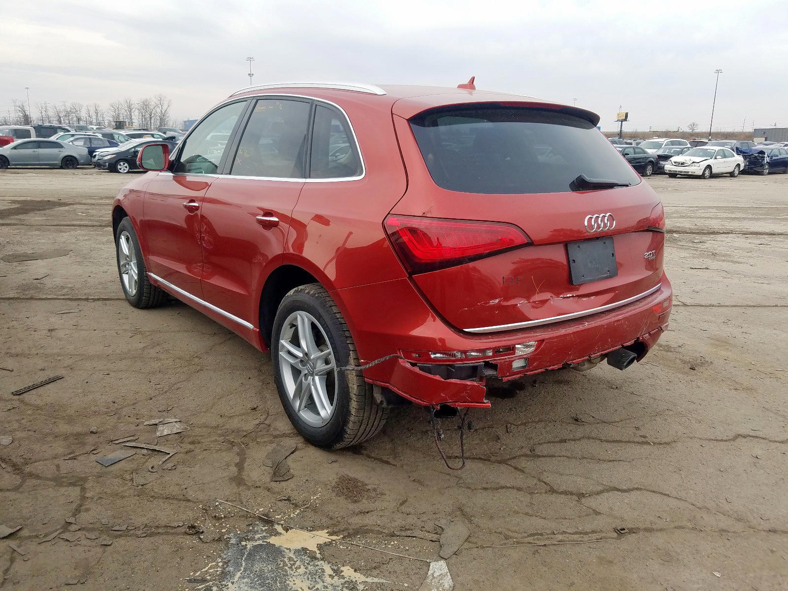 Photo 3 from auction – 2015 AUDI Q5 PREMIUM with VIN WA1LFAFP3FA071583