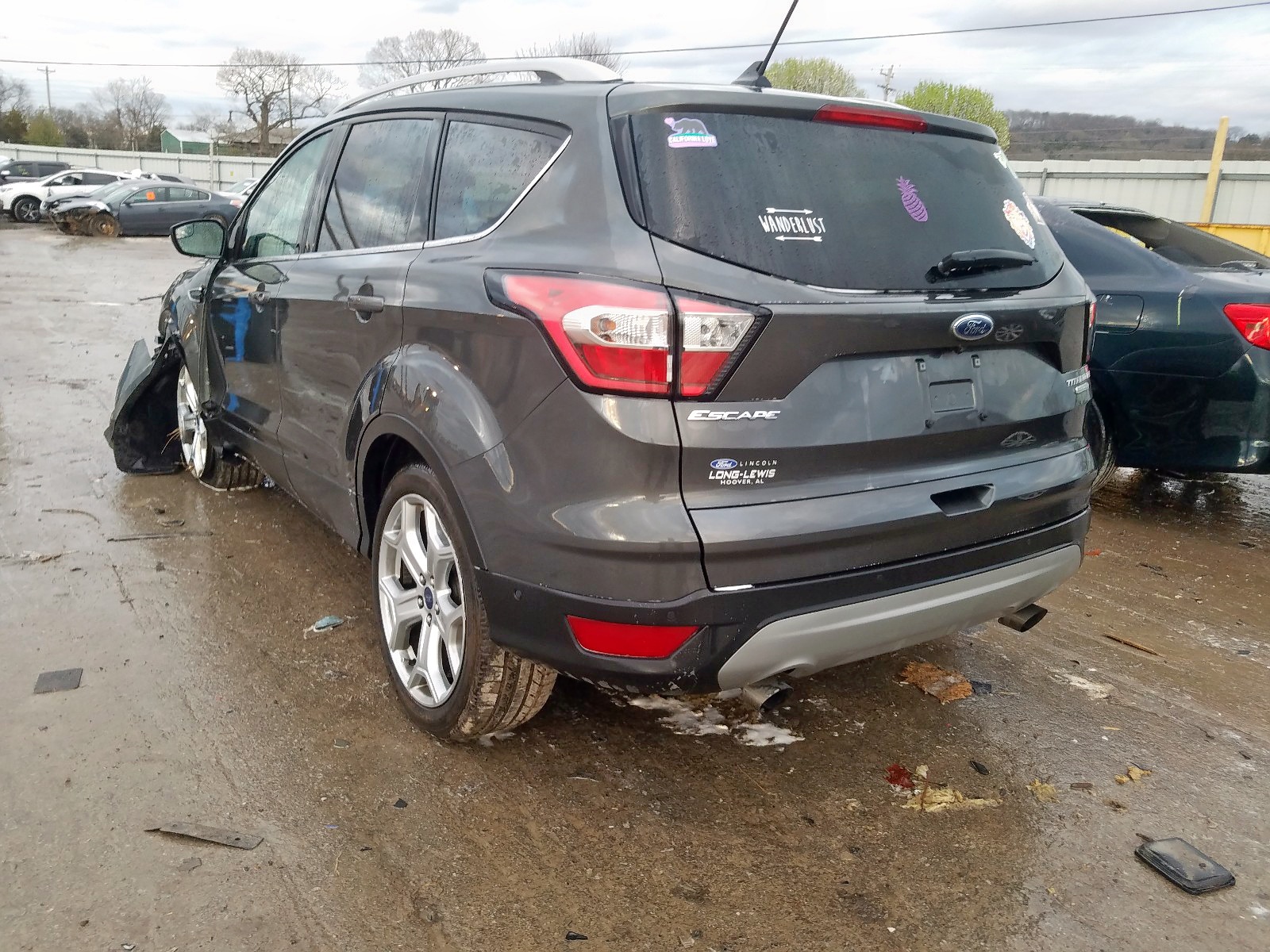 Photo 3 from auction – 2018 FORD ESCAPE TIT with VIN 1FMCU0J92JUA47986