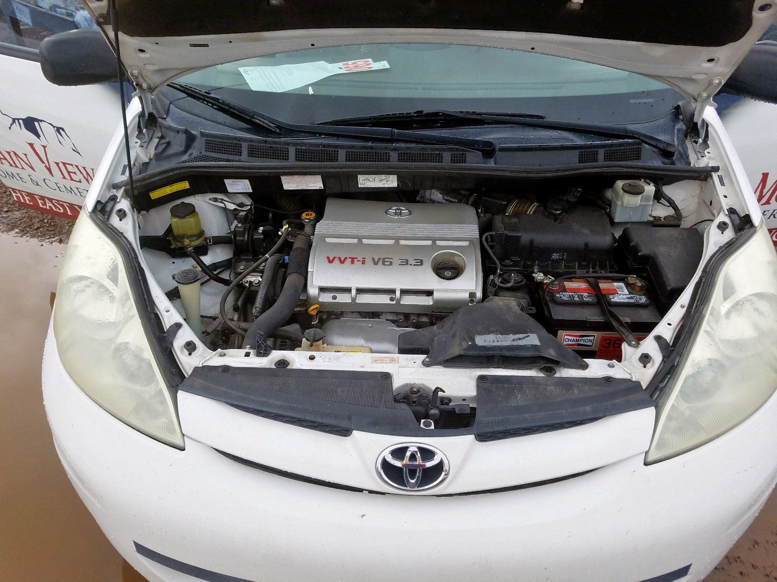 Photo 7 from auction – 2006 TOYOTA SIENNA CE with VIN 5TDZA23C06S436195