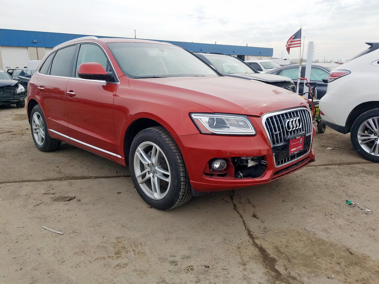 AUDI Q5 PREMIUM 2015 with VIN WA1LFAFP3FA071583 - Photo from auction