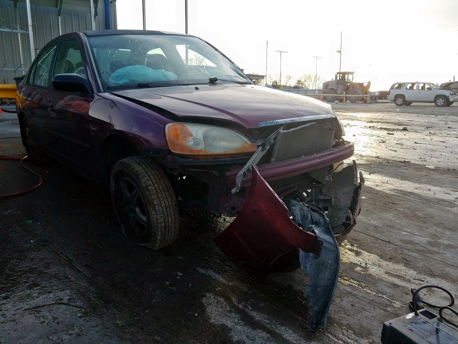 Photo 1 from auction – 2003 HONDA CIVIC LX with VIN 2HGES15533H622393