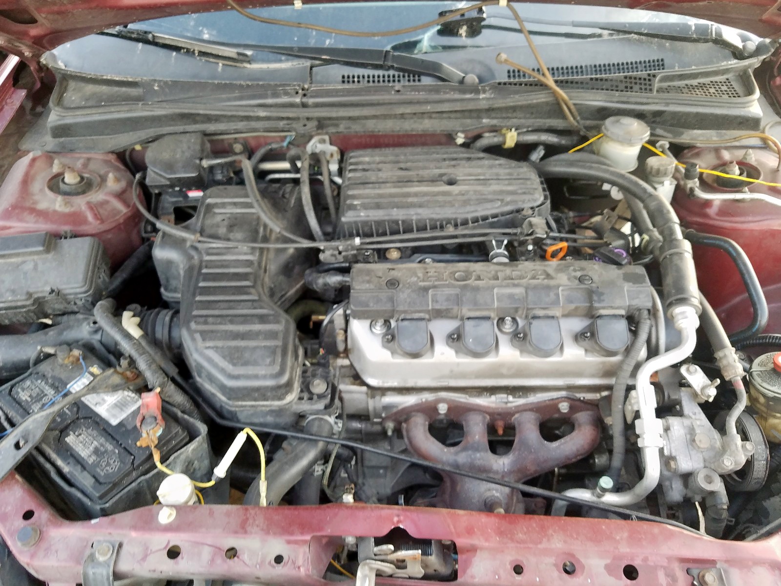 Photo 7 from auction – 2003 HONDA CIVIC LX with VIN 2HGES15533H622393