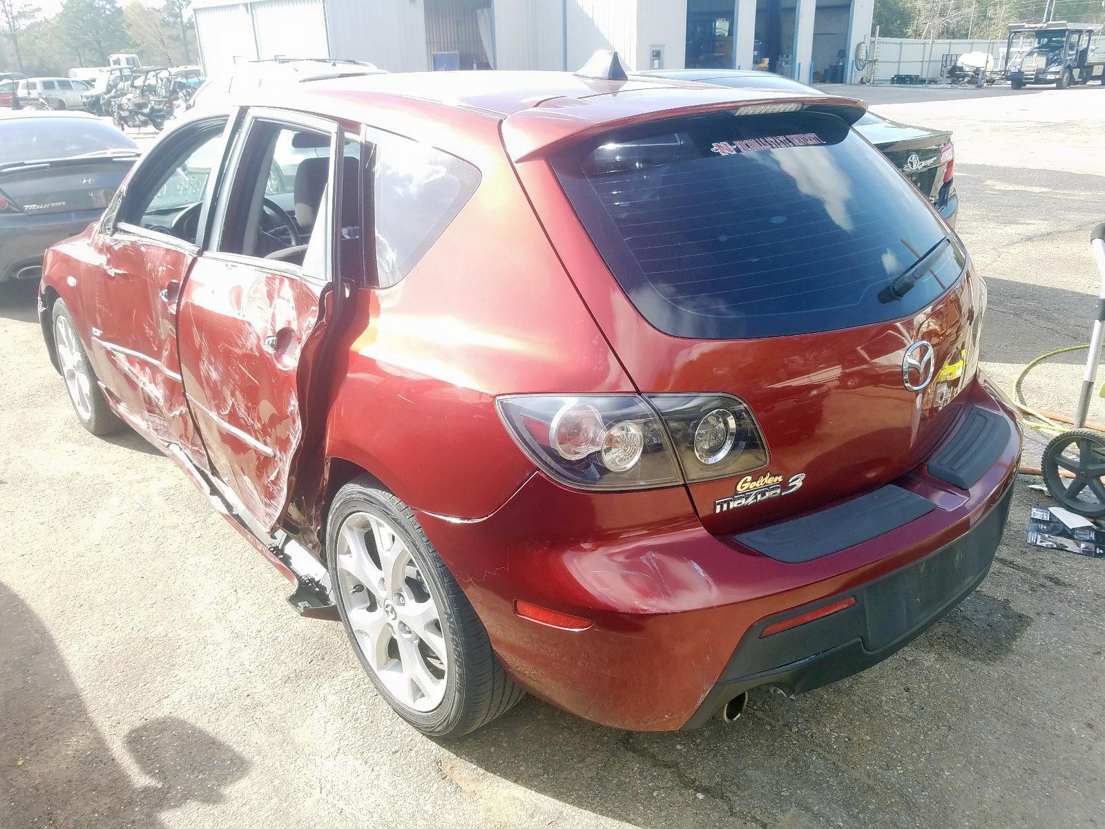 Photo 3 from auction – 2009 MAZDA 3 S with VIN JM1BK343191225902