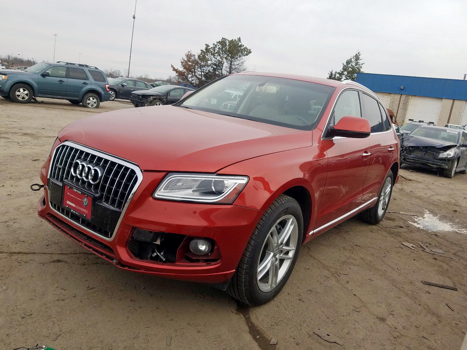 Photo 2 from auction – 2015 AUDI Q5 PREMIUM with VIN WA1LFAFP3FA071583
