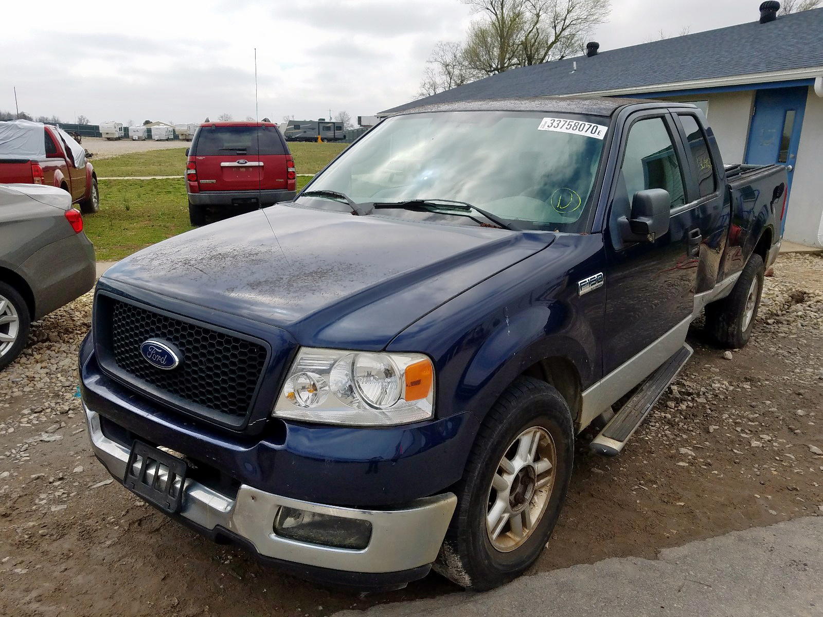 Photo 2 from auction – 2005 FORD F150 with VIN 1FTRX12W85NB87198