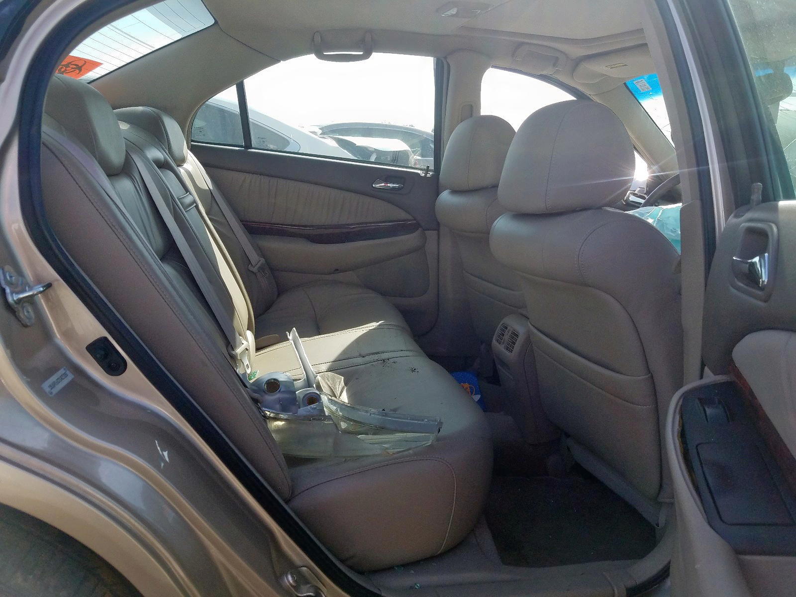 Photo 6 from auction – 2002 ACURA 3.2TL with VIN 19UUA56672A025855