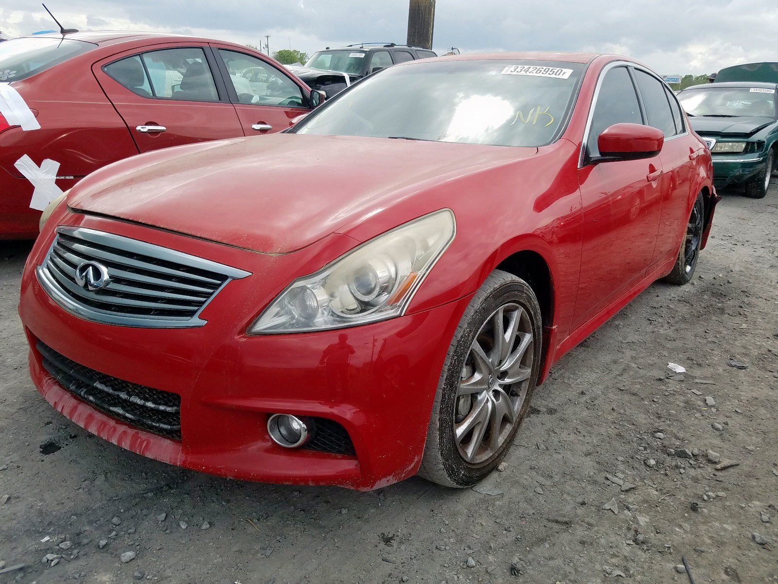 Photo 2 from auction – 2010 INFINITI G37 BASE with VIN JN1CV6AP3AM406929