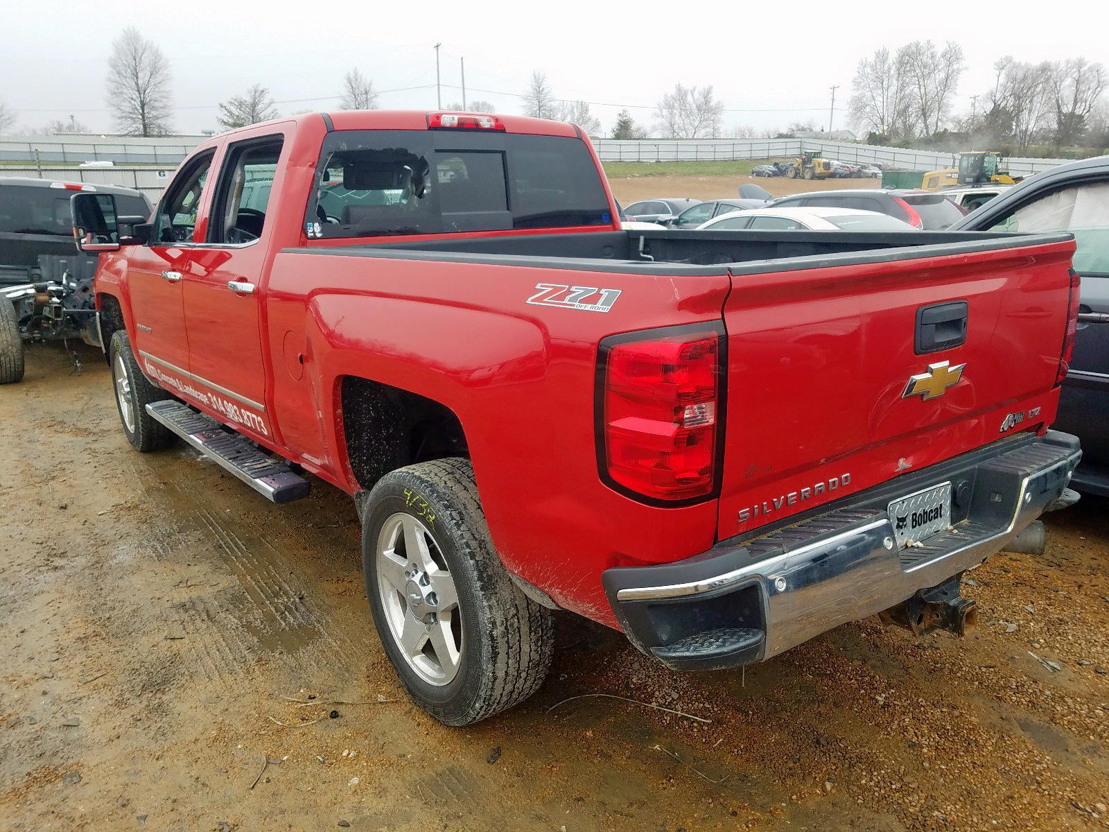 Photo 3 from auction – 2015 CHEVROLET SILVERADO with VIN 1GC1KWE85FF652246