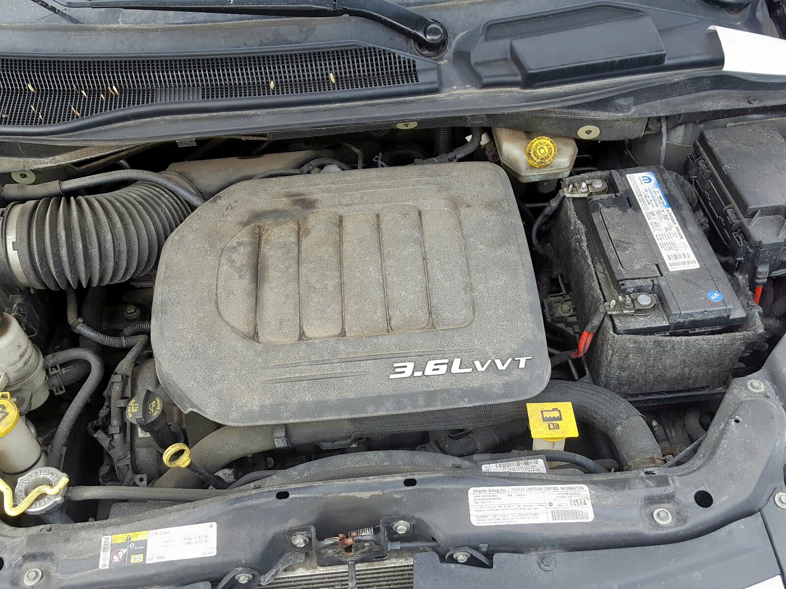 Photo 7 from auction – 2013 CHRYSLER TOWN & COU with VIN 2C4RC1BG4DR708696
