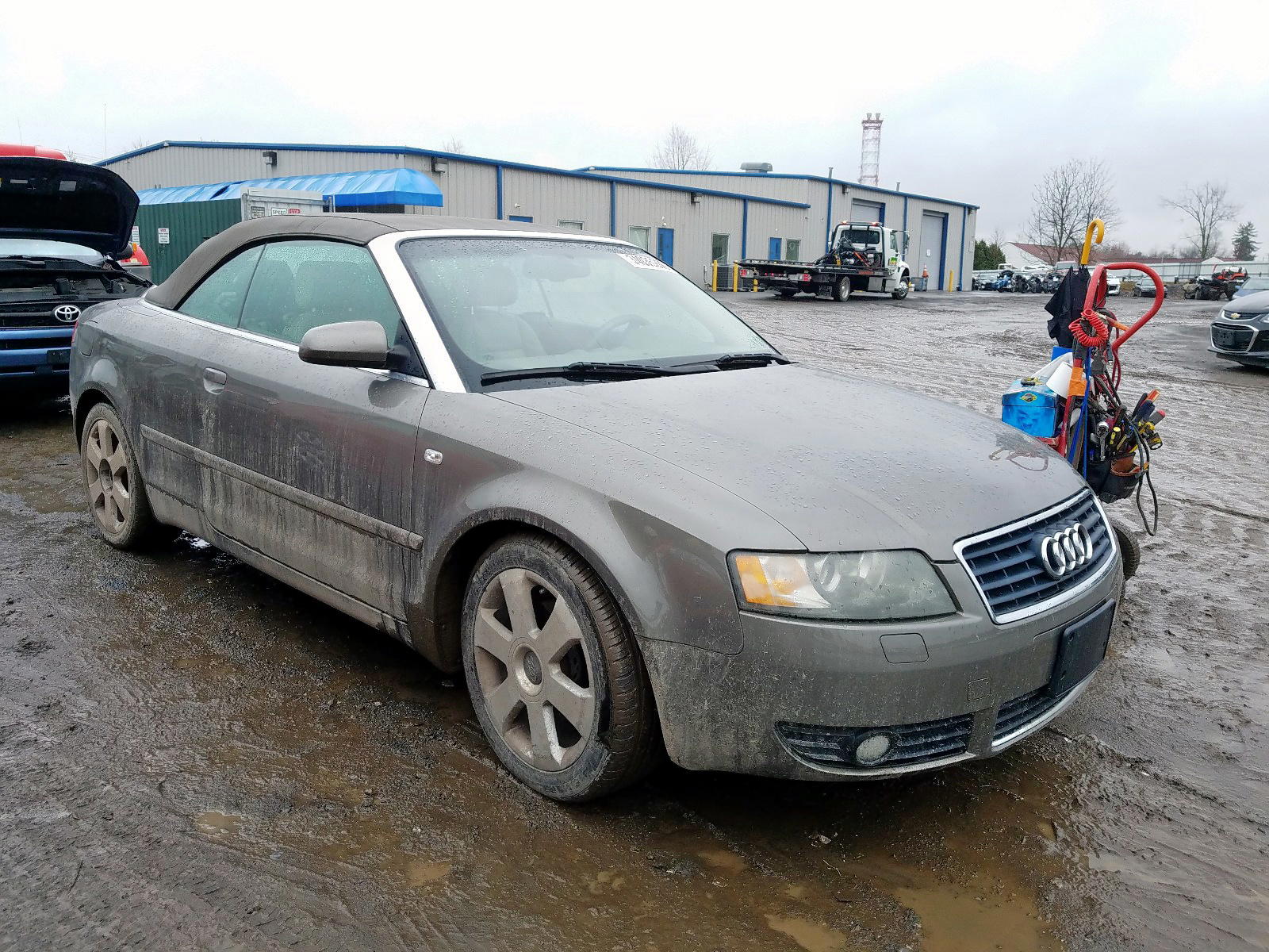 AUDI A4 1.8 CAB 2005 with VIN WAUAC48H65K008657 - Photo from auction
