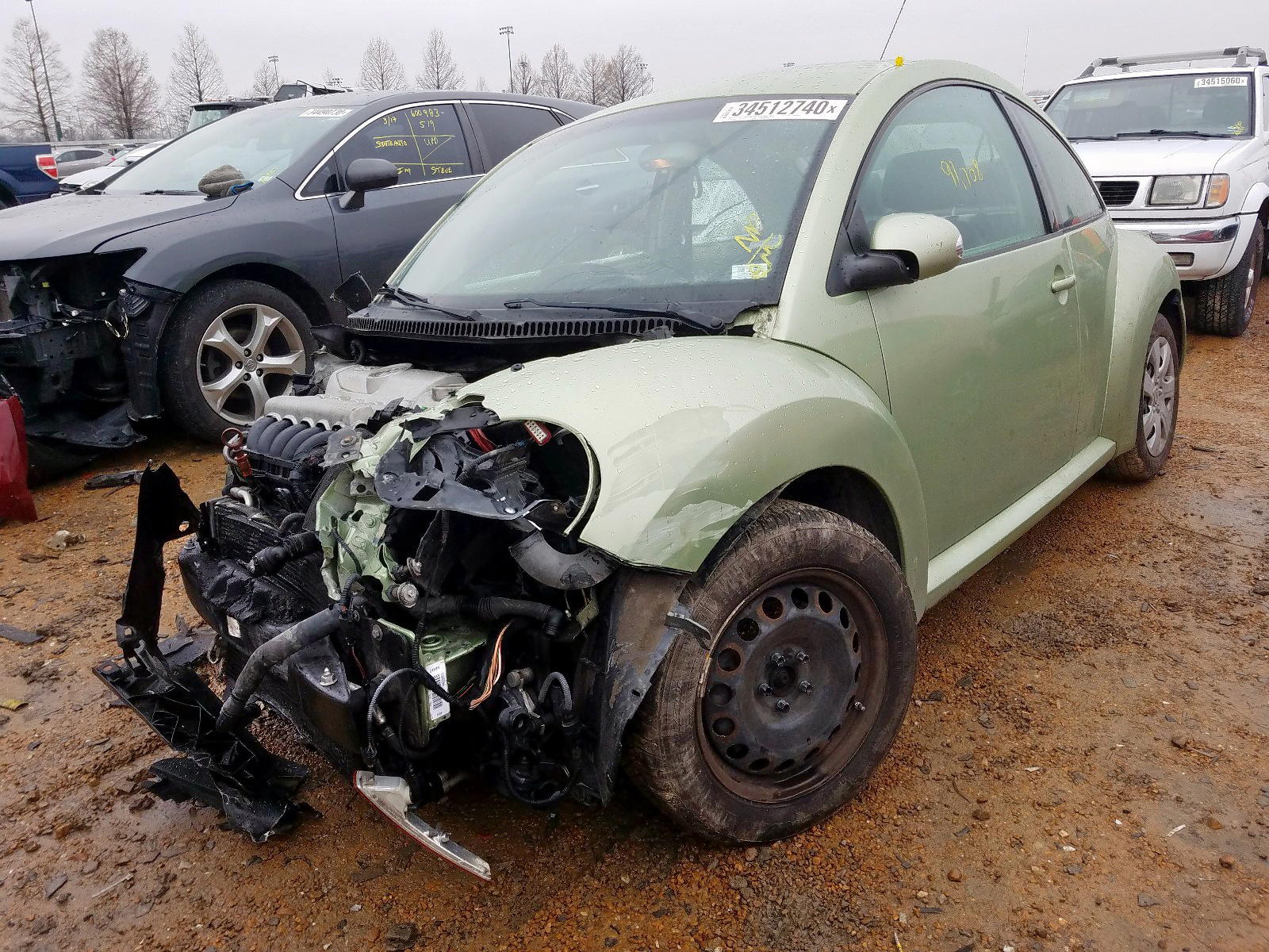 Photo 2 from auction – 2010 VOLKSWAGEN NEW BEETLE with VIN 3VWPG3AG6AM005111