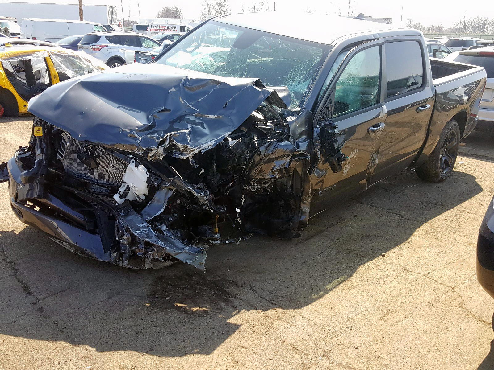 Photo 2 from auction – 2020 RAM 1500 BIG H with VIN 1C6SRFFT1LN216604