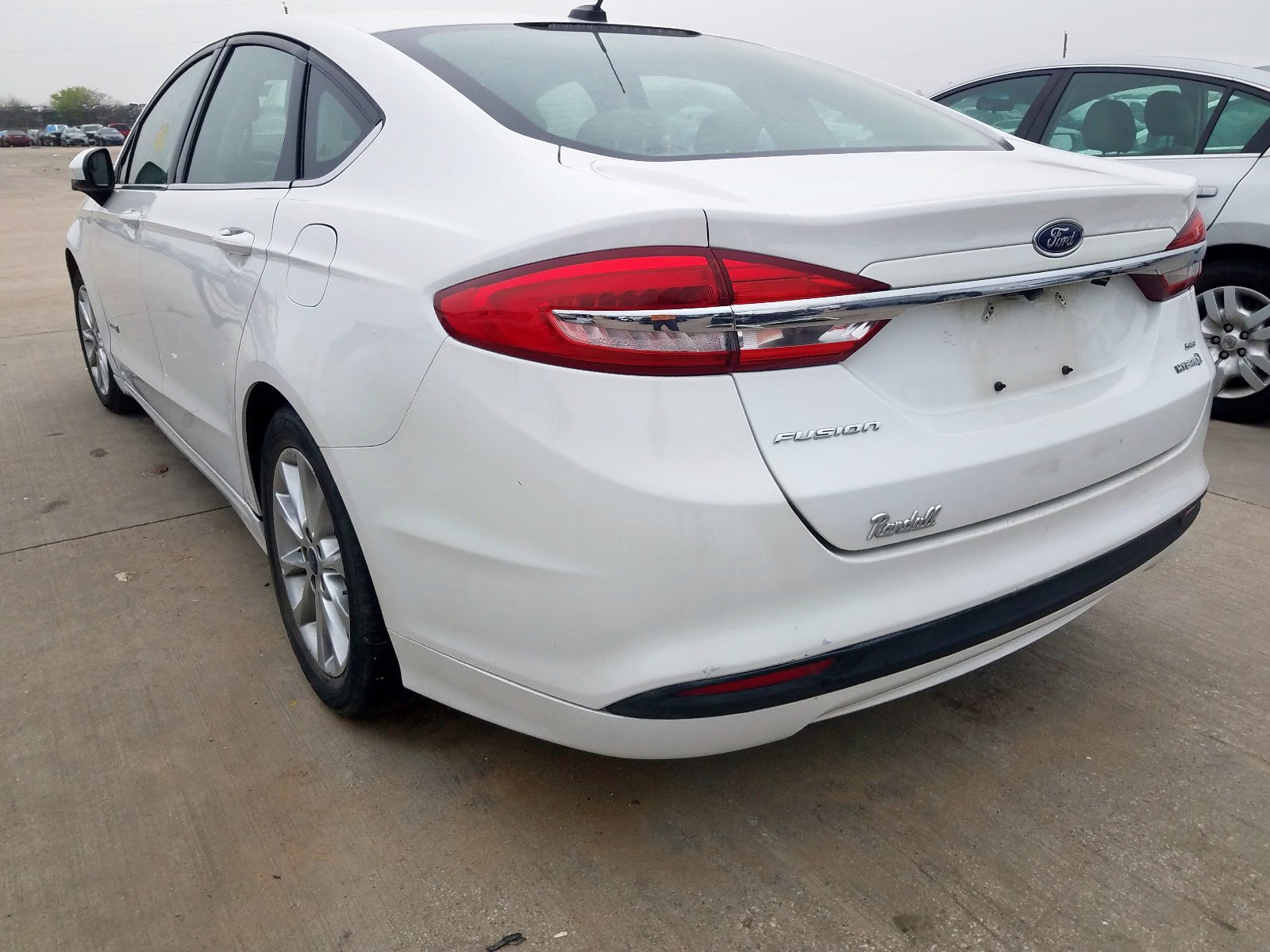 Photo 3 from auction – 2017 FORD FUSION SE with VIN 3FA6P0LU5HR232924