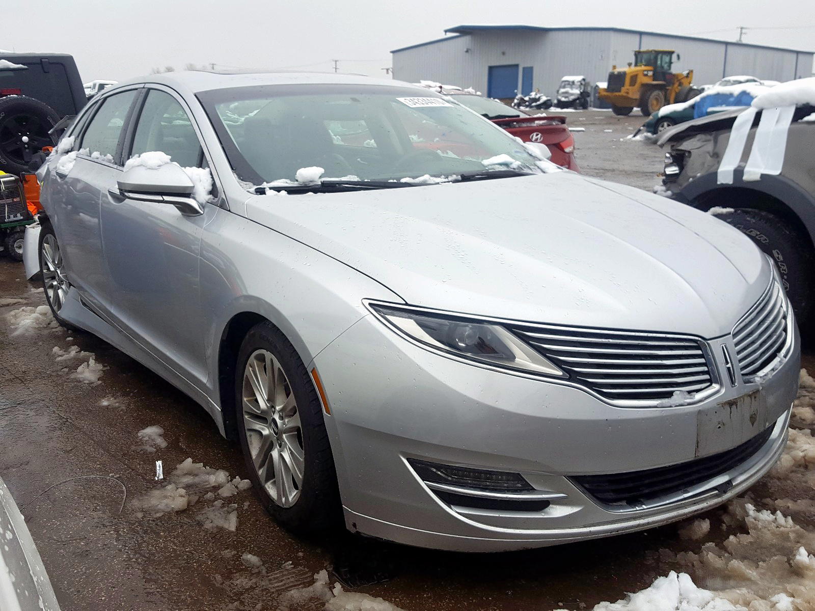 LINCOLN MKZ 2016 with VIN 3LN6L2GK7GR606924 - Photo from auction