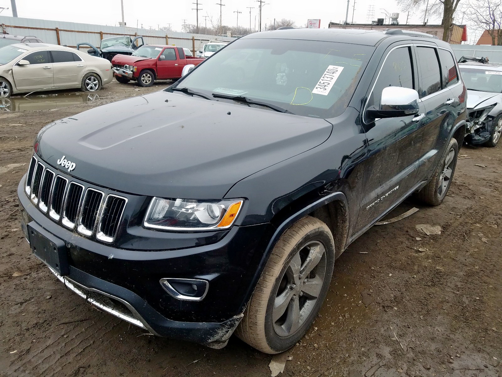 Photo 2 from auction – 2015 JEEP GRAND CHER with VIN 1C4RJFBG0FC897104