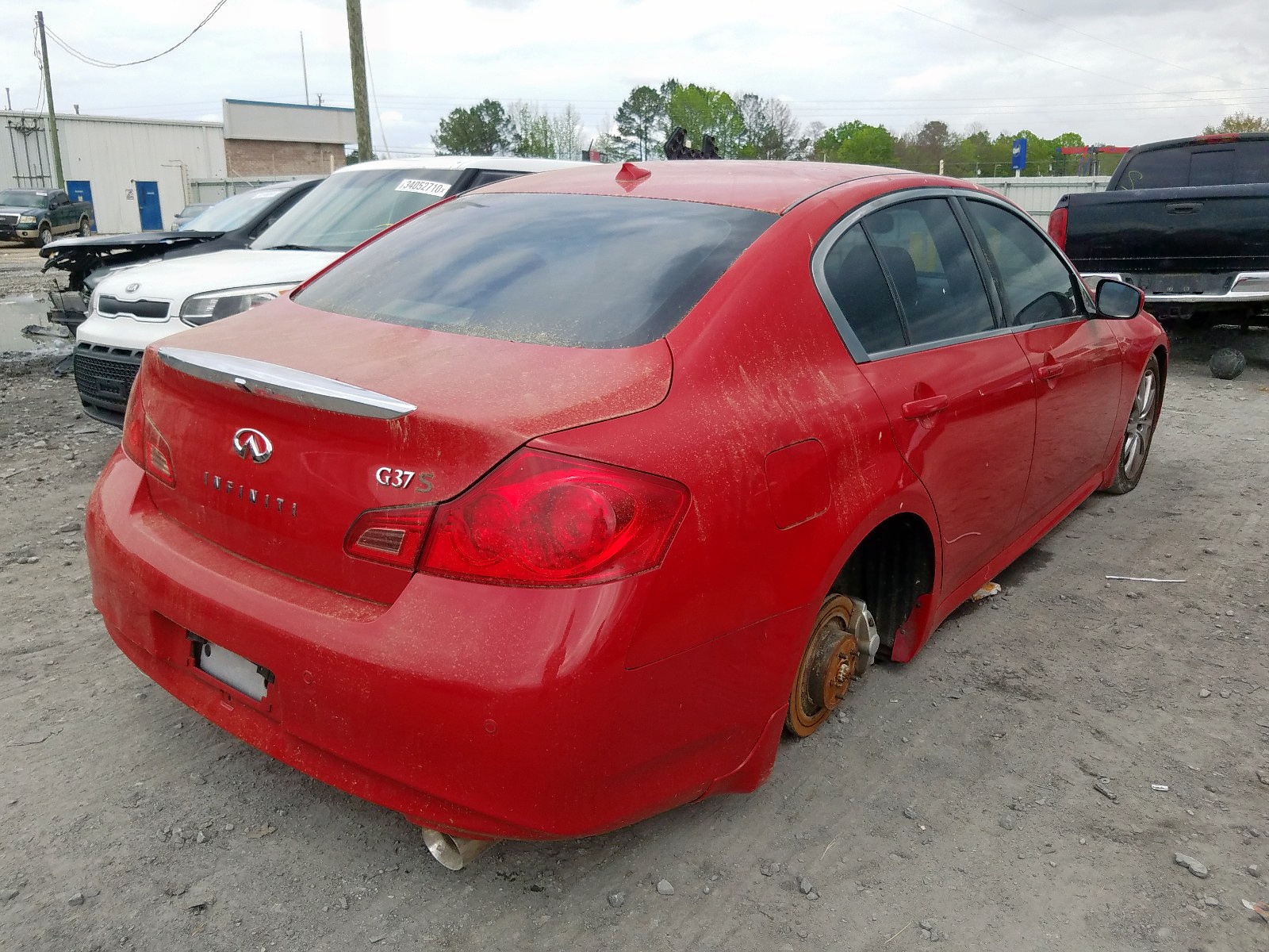 Photo 4 from auction – 2010 INFINITI G37 BASE with VIN JN1CV6AP3AM406929