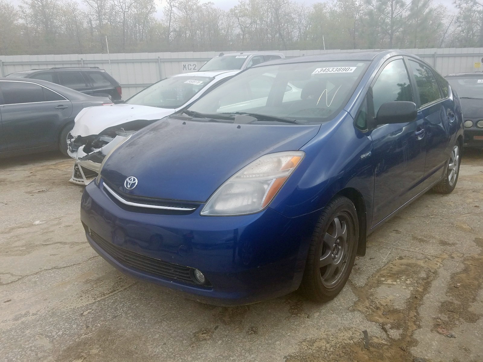 Photo 2 from auction – 2008 TOYOTA PRIUS with VIN JTDKB20U087701075
