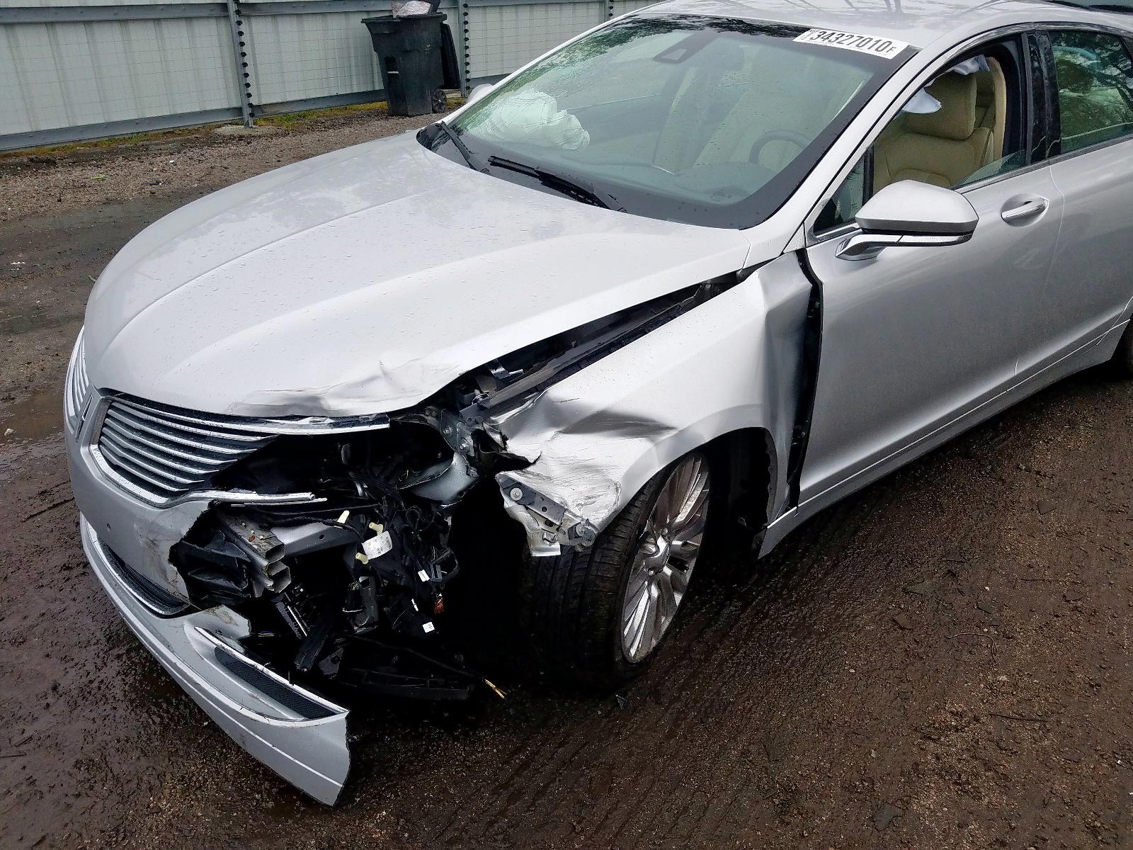 Photo 9 from auction – 2013 LINCOLN MKZ with VIN 3LN6L2G98DR821253