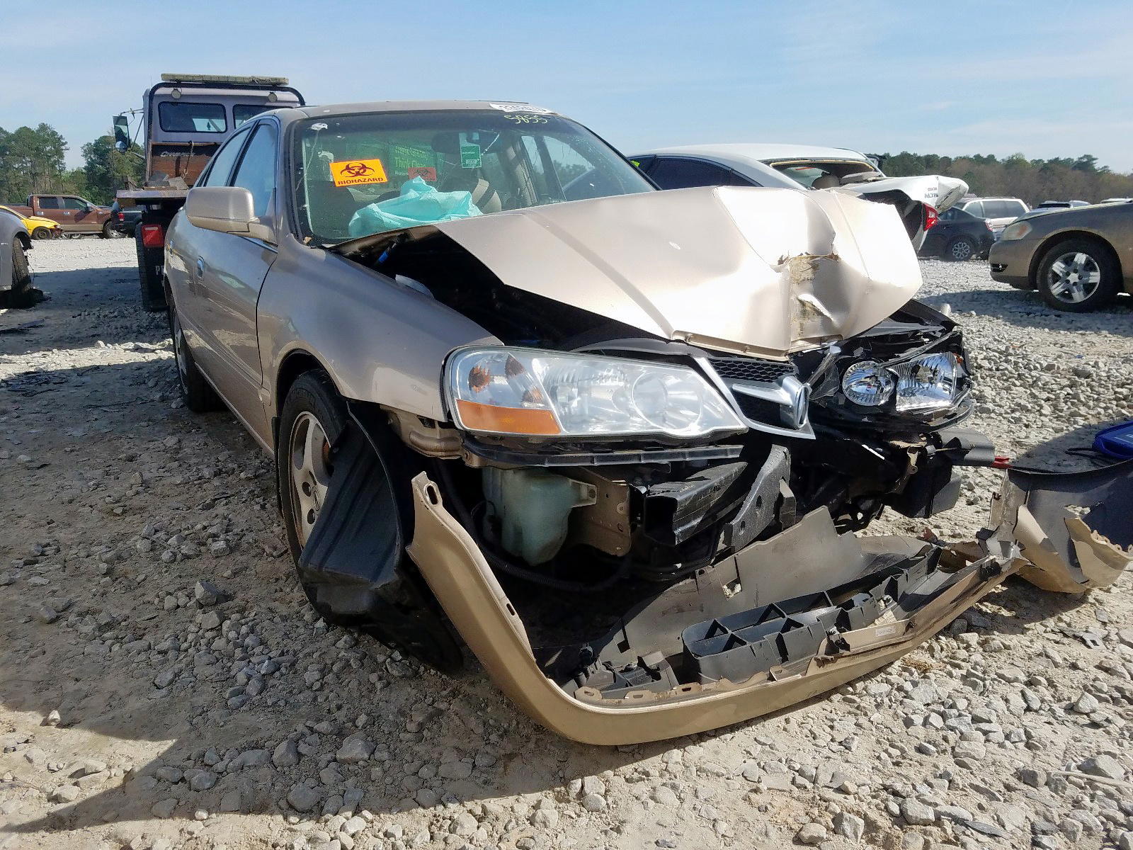 ACURA 3.2TL 2002 with VIN 19UUA56672A025855 - Photo from auction