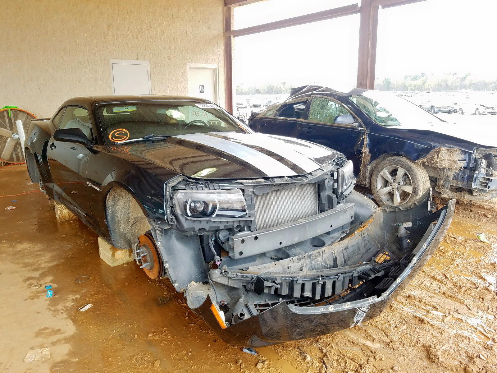 CHEVROLET CAMARO LT 2014 with VIN 2G1FB1E37E9194075 - Photo from auction