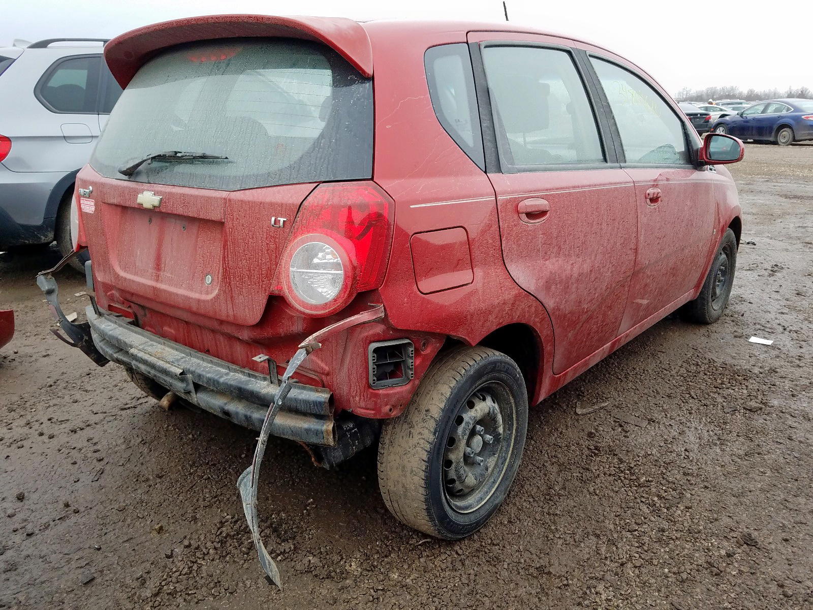 Photo 4 from auction – 2009 CHEVROLET AVEO LS with VIN KL1TD66E69B615121