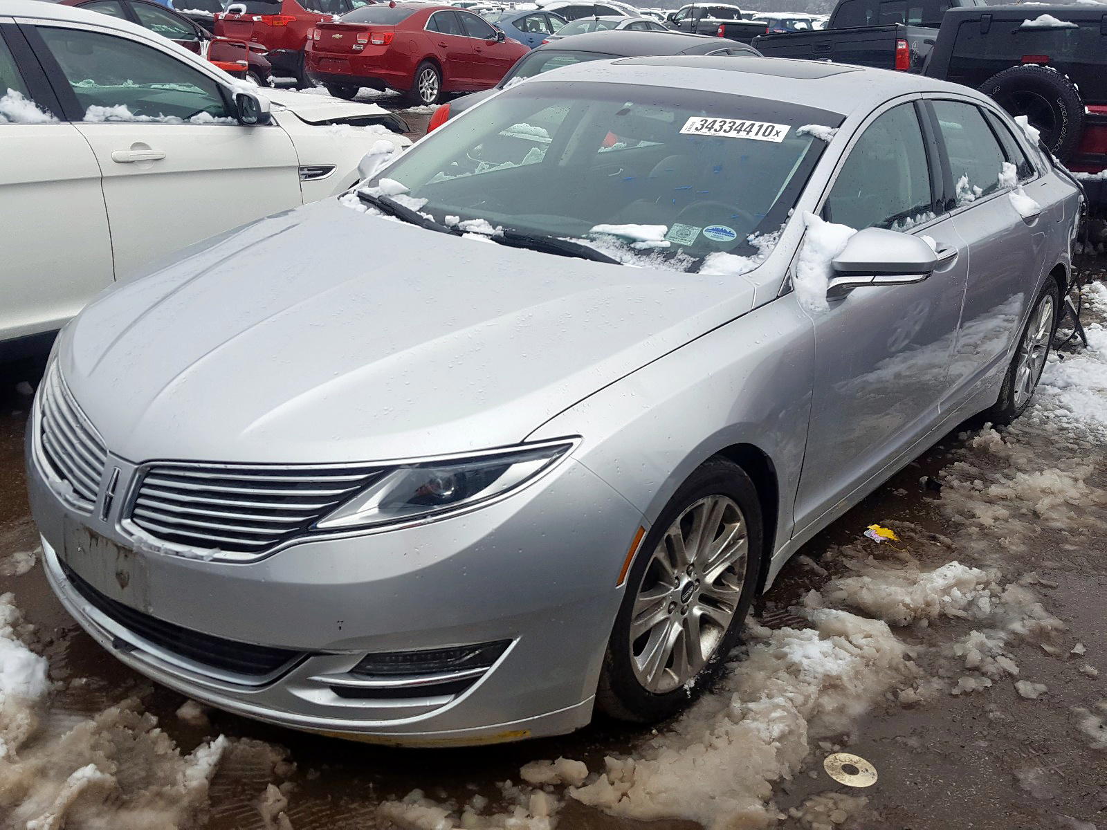 Photo 2 from auction – 2016 LINCOLN MKZ with VIN 3LN6L2GK7GR606924