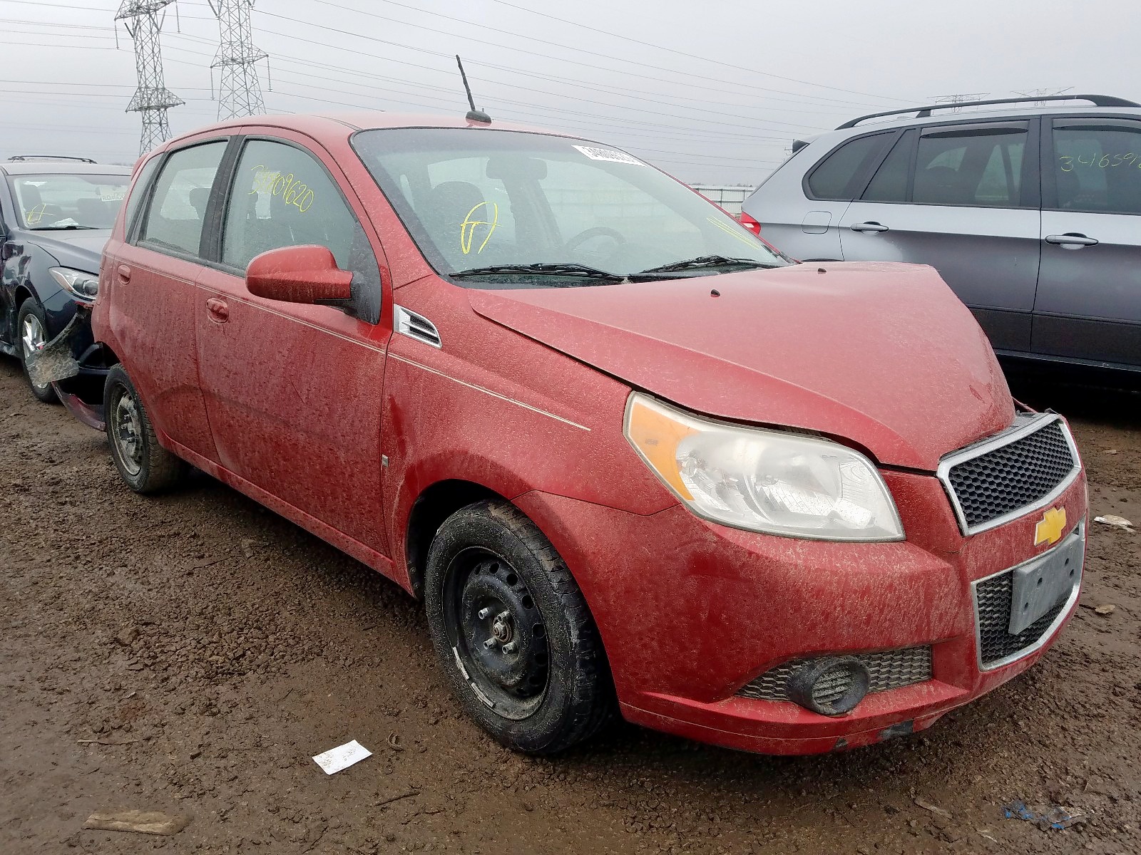 Zdjęcie 1 z aukcji – 2009 CHEVROLET AVEO LS z VIN KL1TD66E69B615121