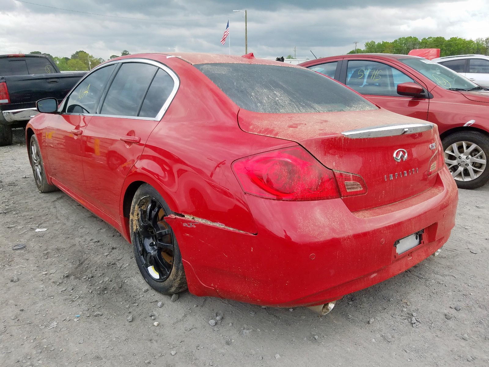 Photo 3 from auction – 2010 INFINITI G37 BASE with VIN JN1CV6AP3AM406929