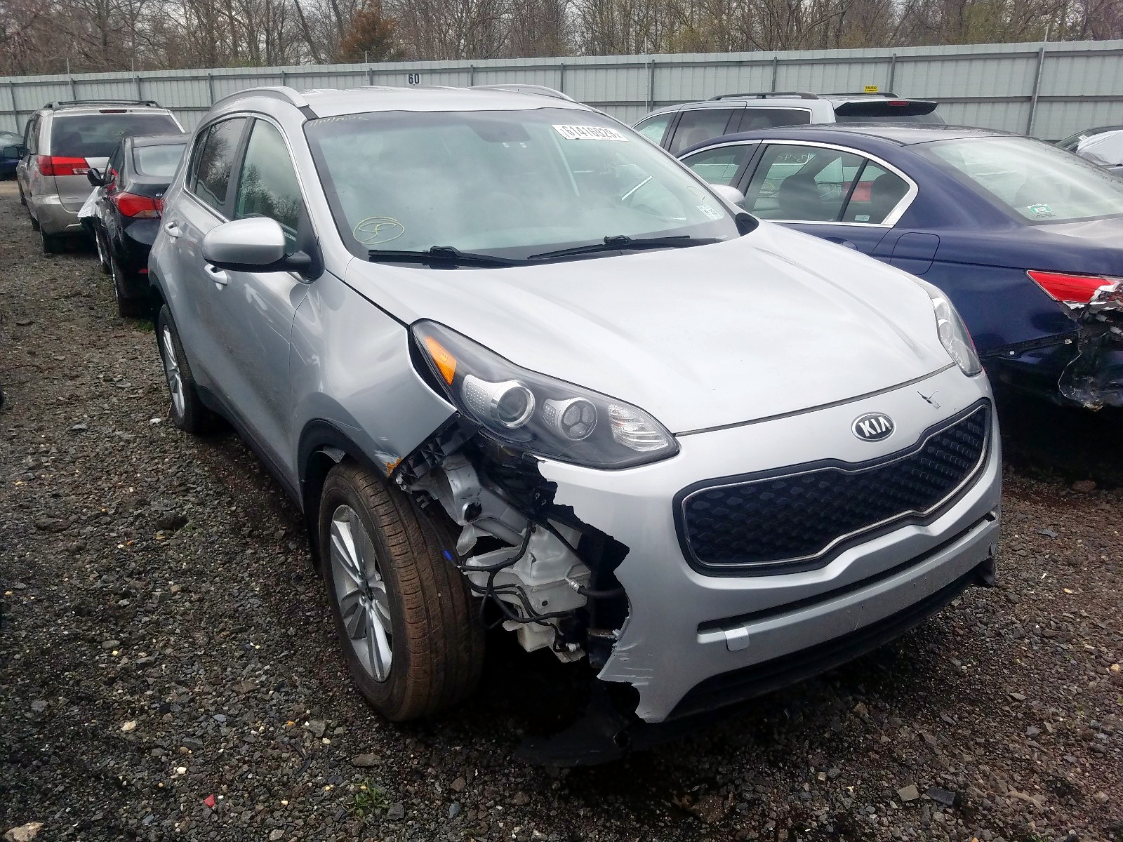 KIA SPORTAGE L 2017 with VIN KNDPM3AC7H7109975 - Photo from auction