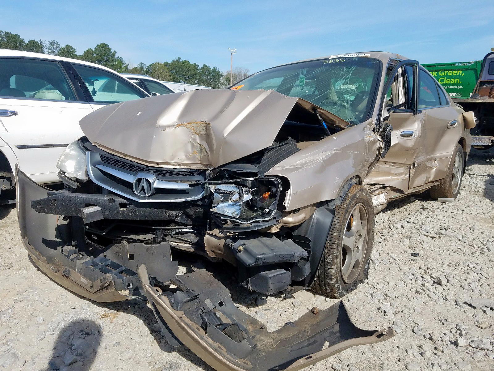 Photo 2 from auction – 2002 ACURA 3.2TL with VIN 19UUA56672A025855