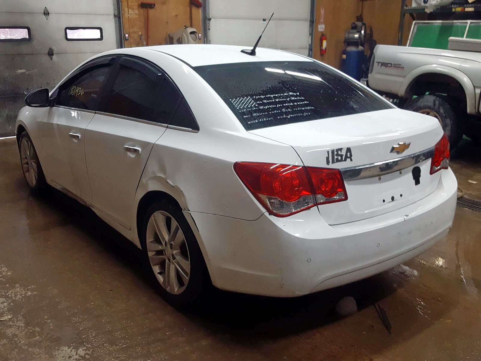 Photo 3 from auction – 2011 CHEVROLET CRUZE LTZ with VIN 1G1PH5S99B7207702