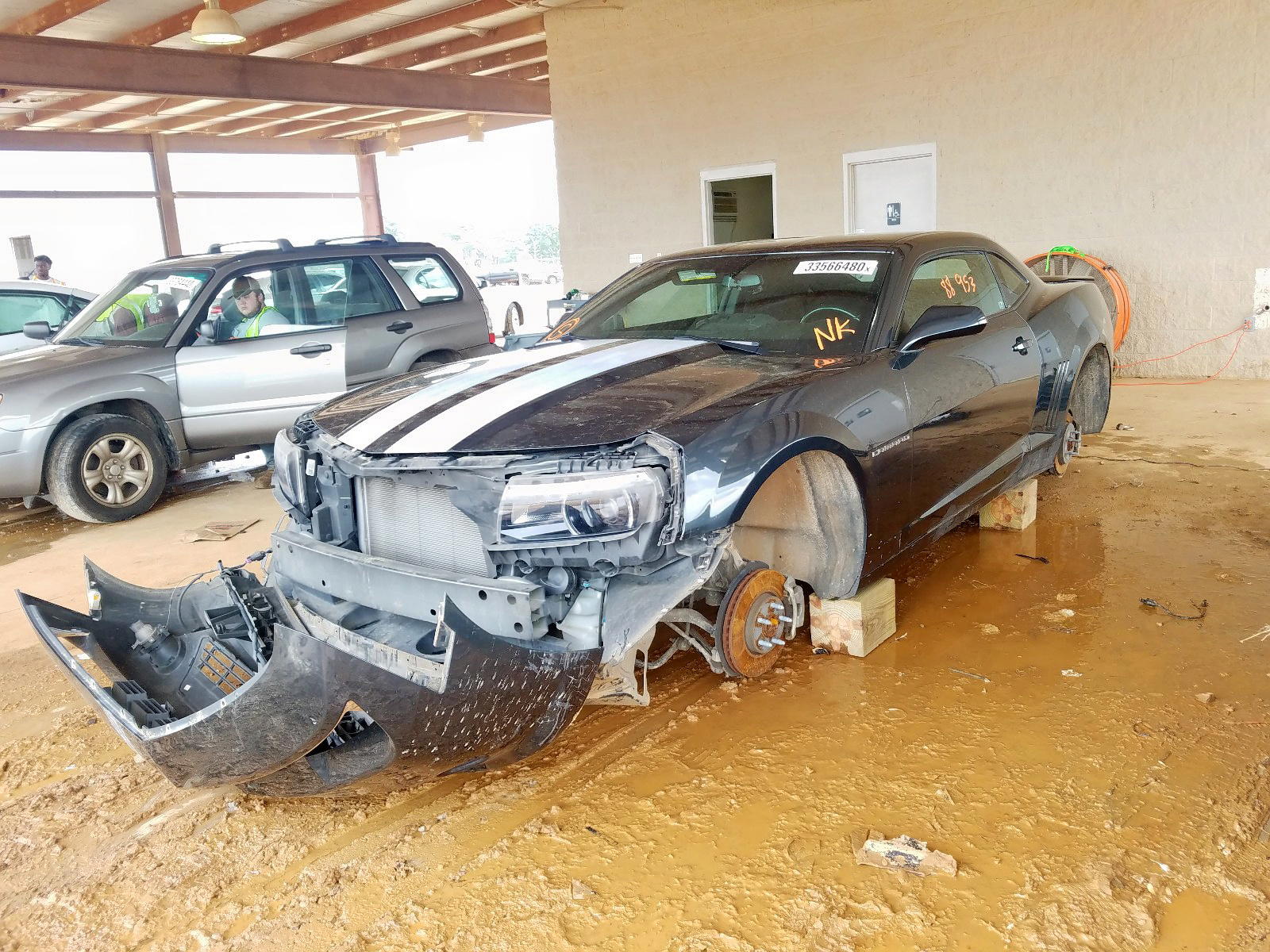 Photo 2 from auction – 2014 CHEVROLET CAMARO LT with VIN 2G1FB1E37E9194075