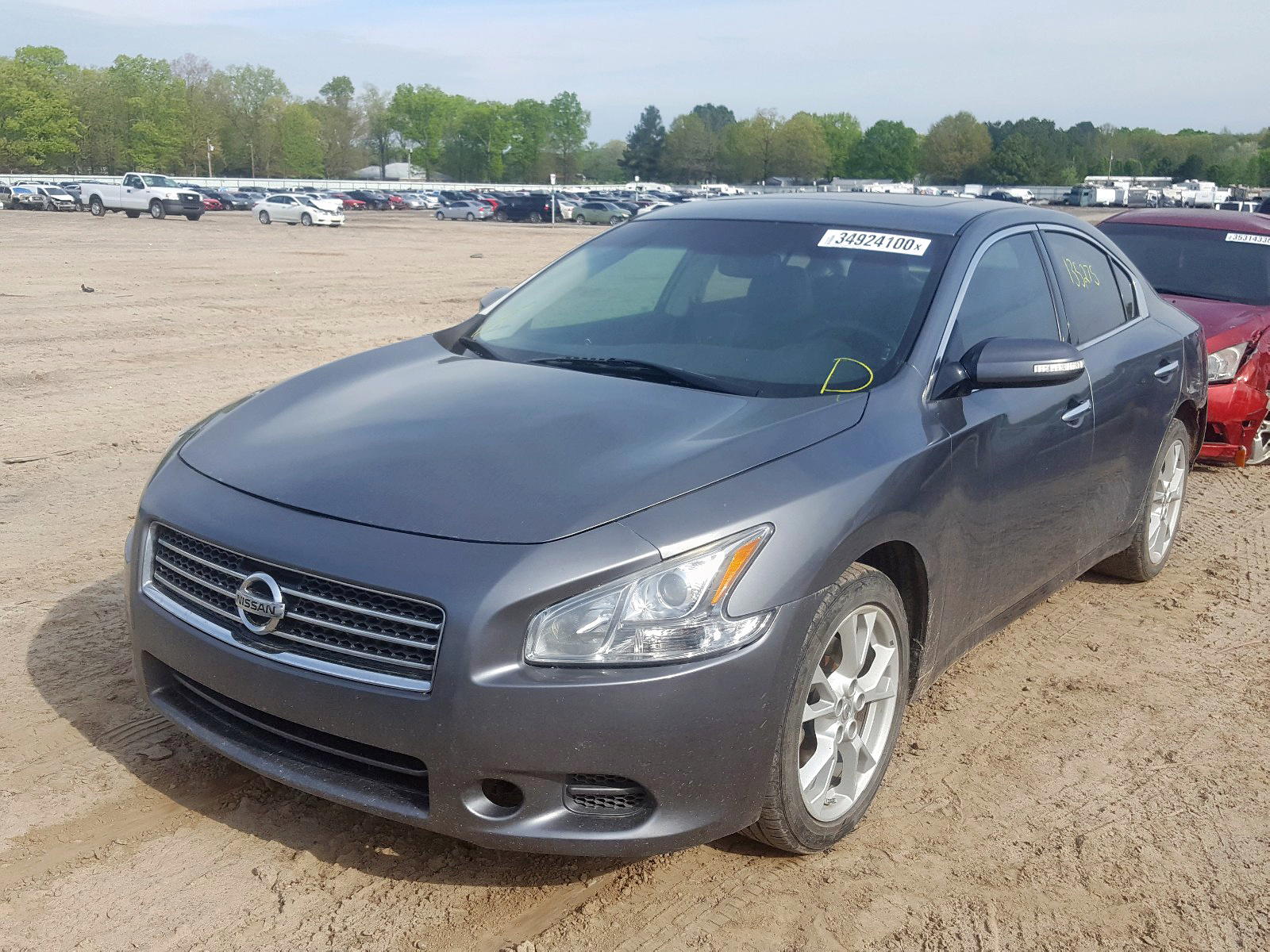 Photo 2 from auction – 2014 NISSAN MAXIMA S with VIN 1N4AA5AP8EC911439