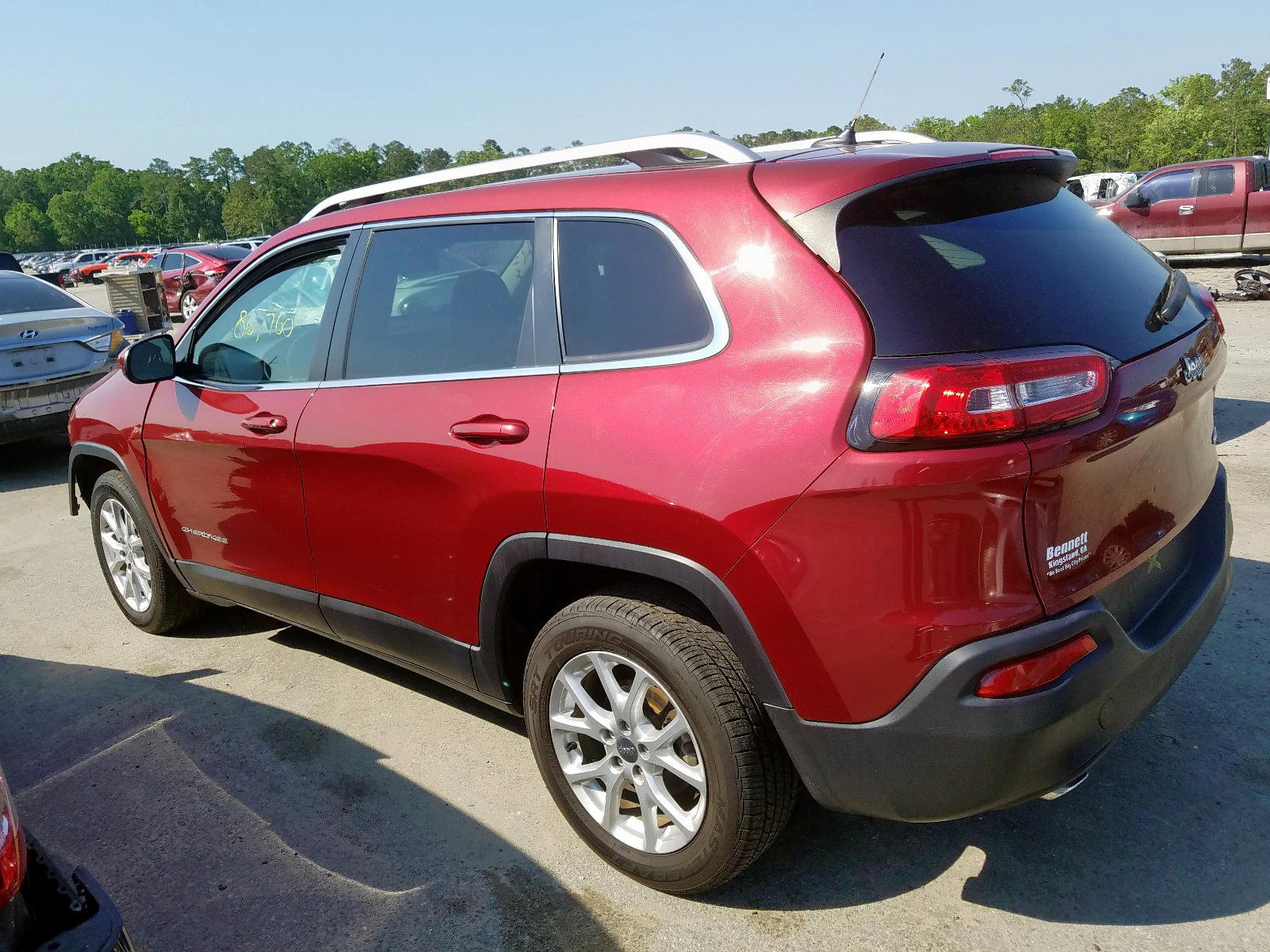 Photo 3 from auction – 2014 JEEP CHEROKEE L with VIN 1C4PJLCB2EW116380