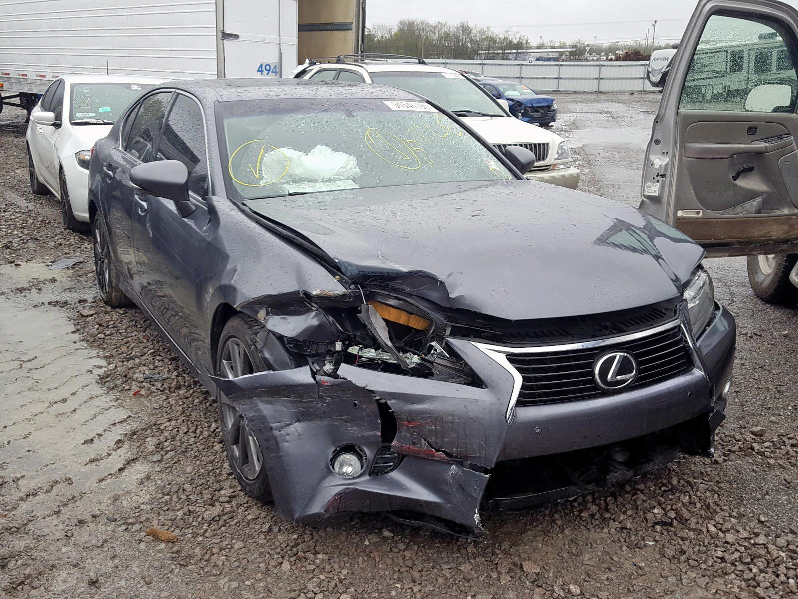 LEXUS GS 350 2013 with VIN JTHBE1BL6D5014063 - Photo from auction