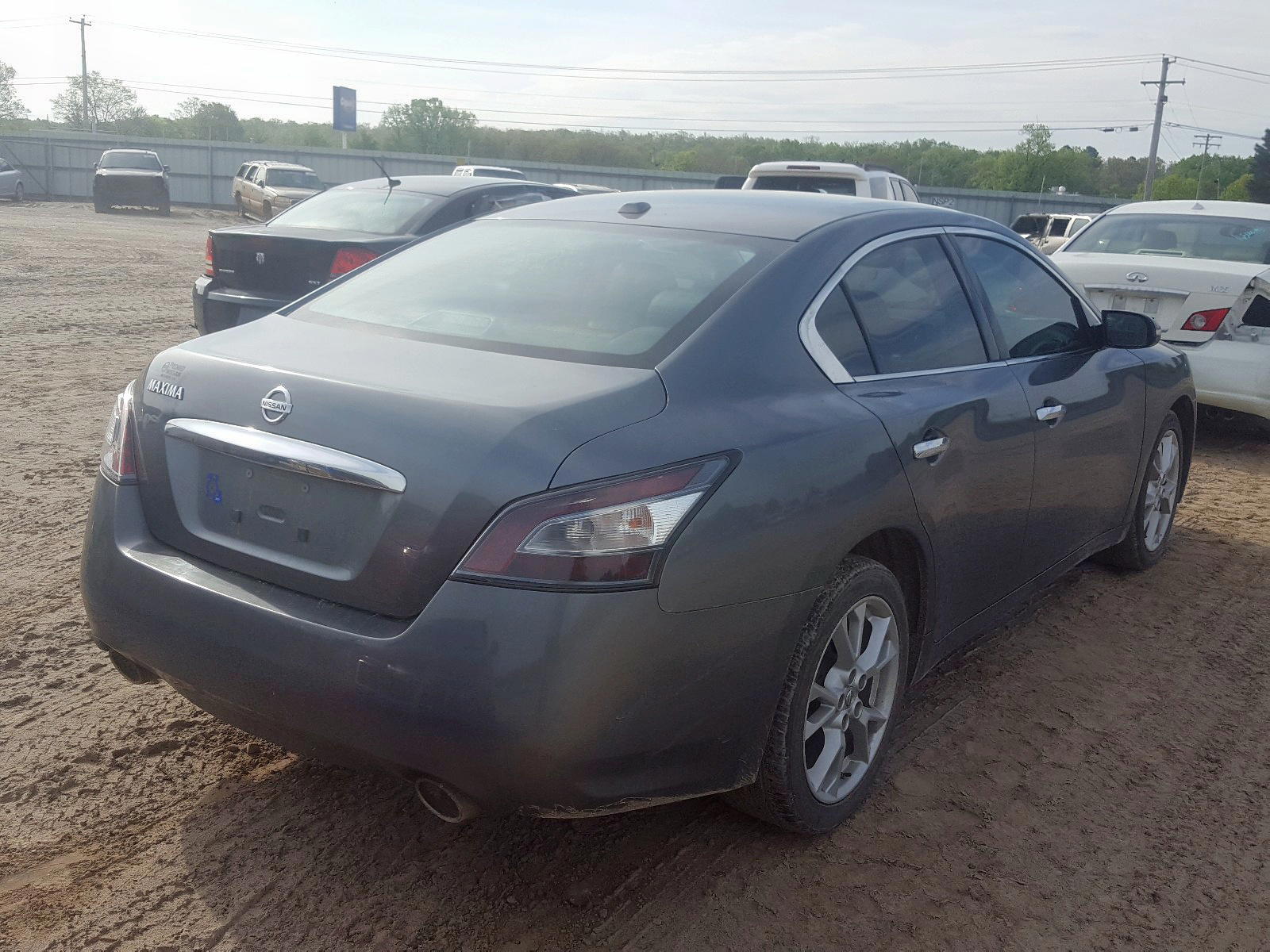 Photo 4 from auction – 2014 NISSAN MAXIMA S with VIN 1N4AA5AP8EC911439