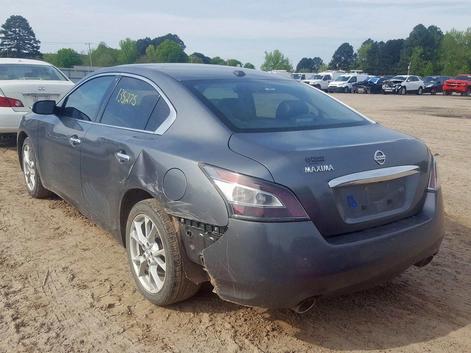 Photo 3 from auction – 2014 NISSAN MAXIMA S with VIN 1N4AA5AP8EC911439
