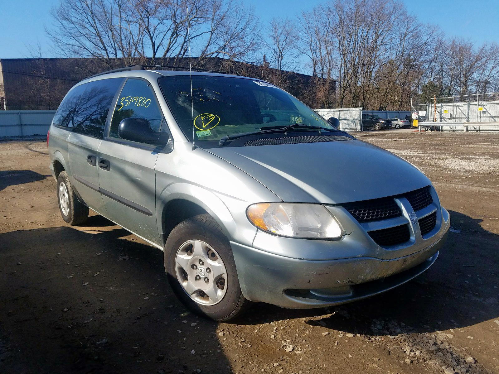 DODGE GRAND CARA 2003 with VIN 1D4GP24313B169336 - Photo from auction