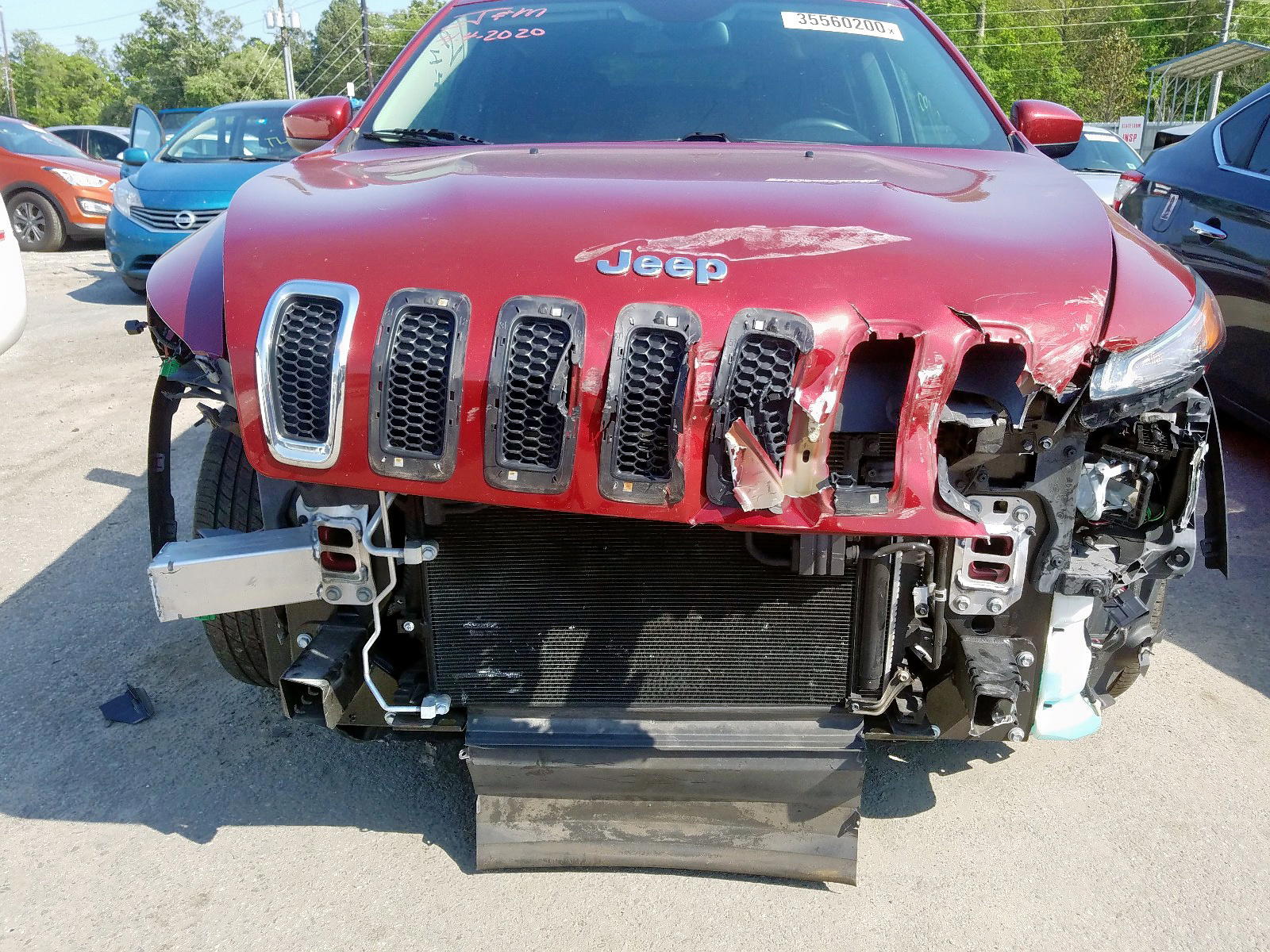 Photo 9 from auction – 2014 JEEP CHEROKEE L with VIN 1C4PJLCB2EW116380