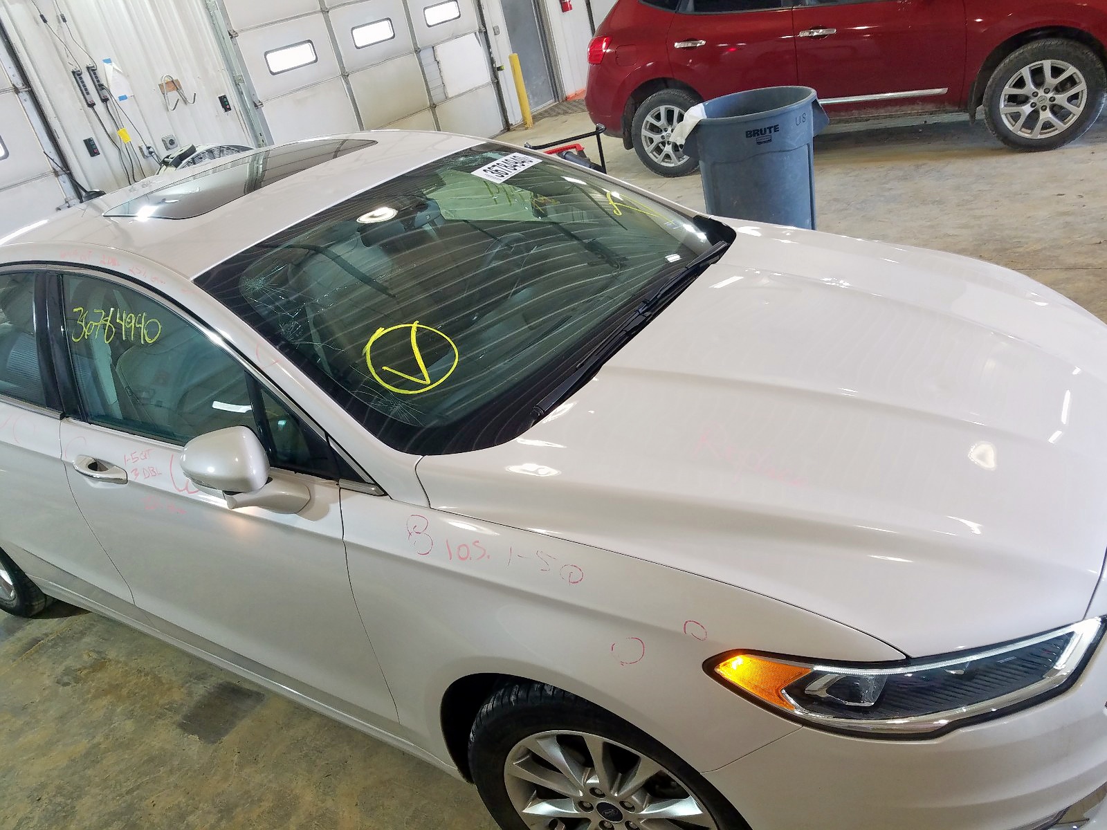 Photo 9 from auction – 2017 FORD FUSION SE with VIN 3FA6P0HD9HR137100