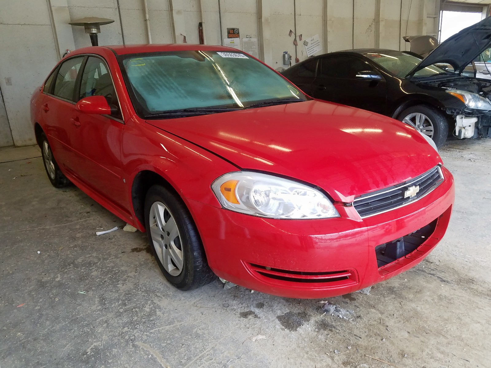 CHEVROLET IMPALA LS 2009 with VIN 2G1WB57N391203445 - Photo from auction