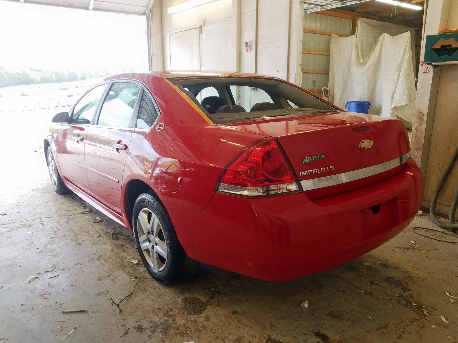 Photo 3 from auction – 2009 CHEVROLET IMPALA LS with VIN 2G1WB57N391203445