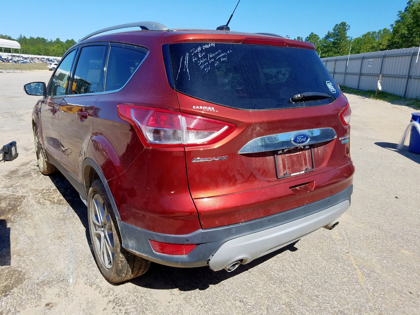 Photo 3 from auction – 2015 FORD ESCAPE TIT with VIN 1FMCU0JXXFUA31119