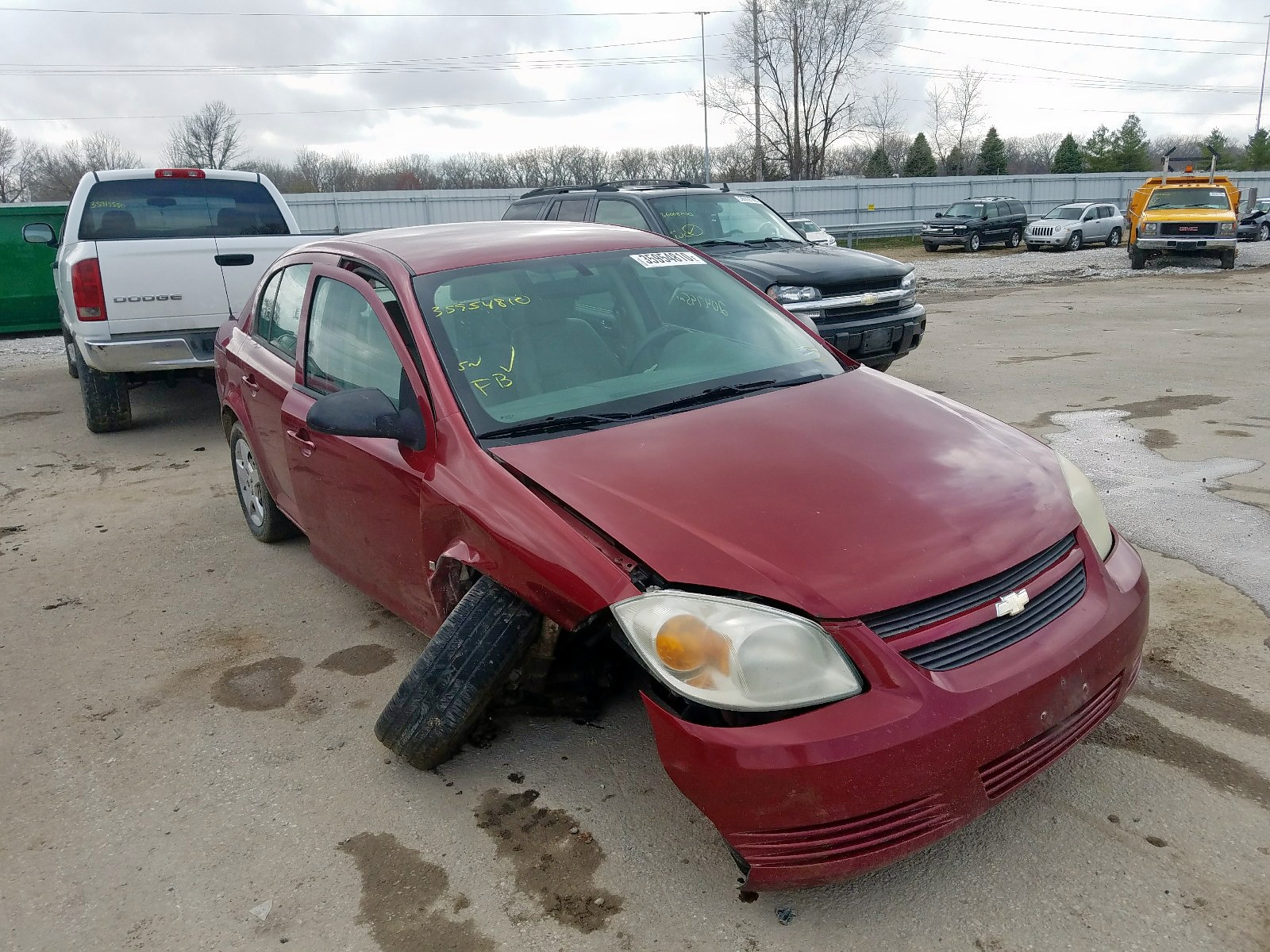 Photo 1 from auction – 2008 CHEVROLET COBALT LT with VIN 1G1AL58F487134703