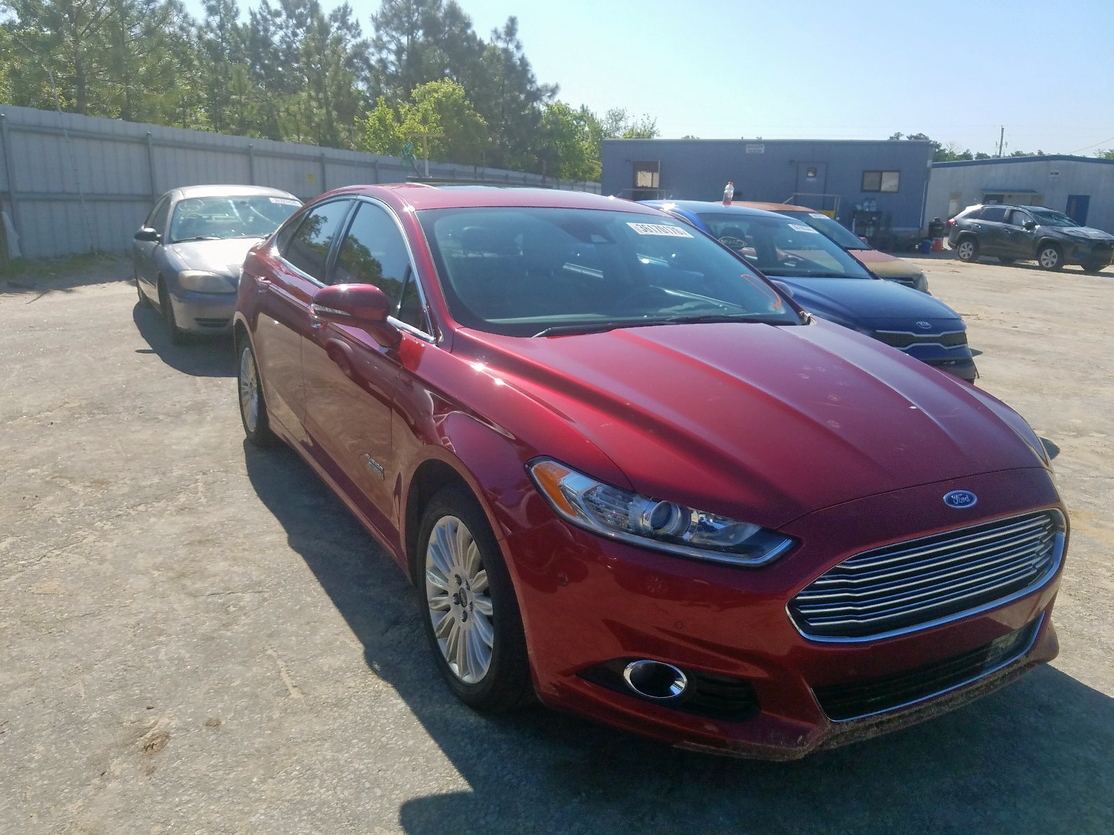 FORD FUSION TIT 2014 with VIN 3FA6P0SU8ER299188 - Photo from auction