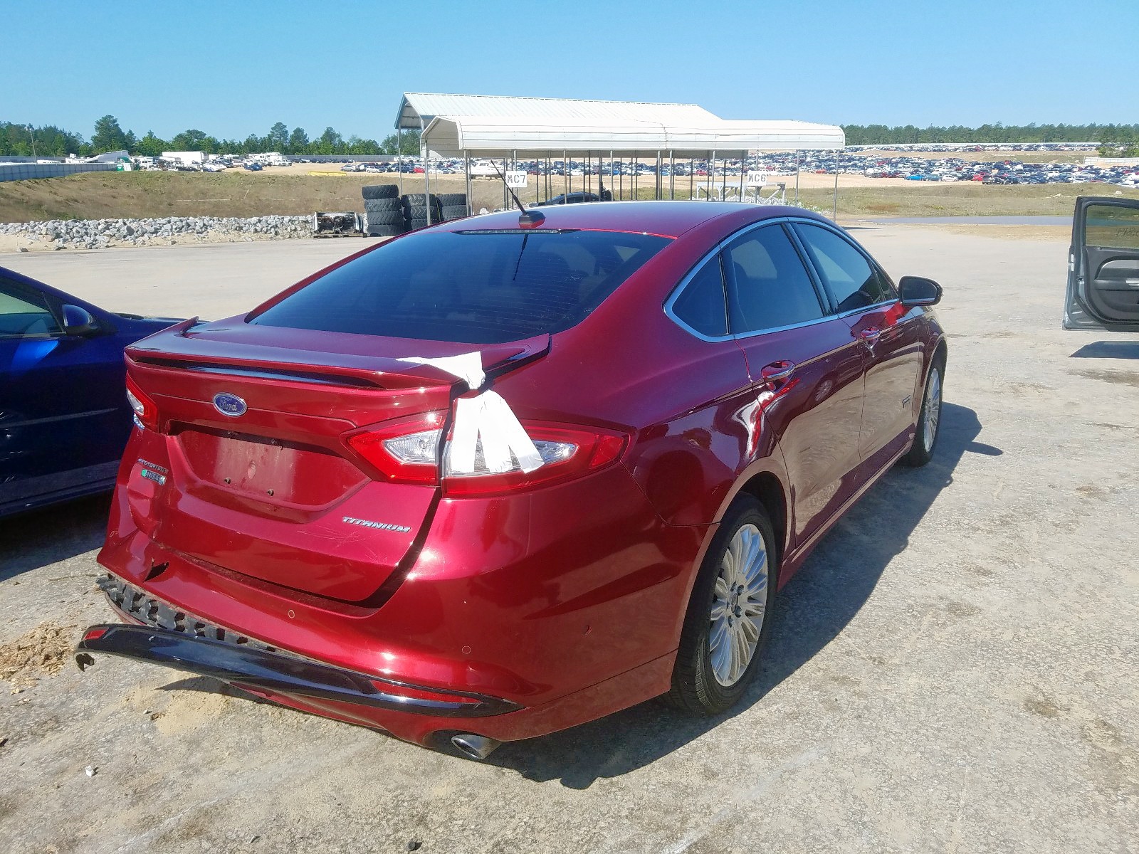 Photo 4 from auction – 2014 FORD FUSION TIT with VIN 3FA6P0SU8ER299188