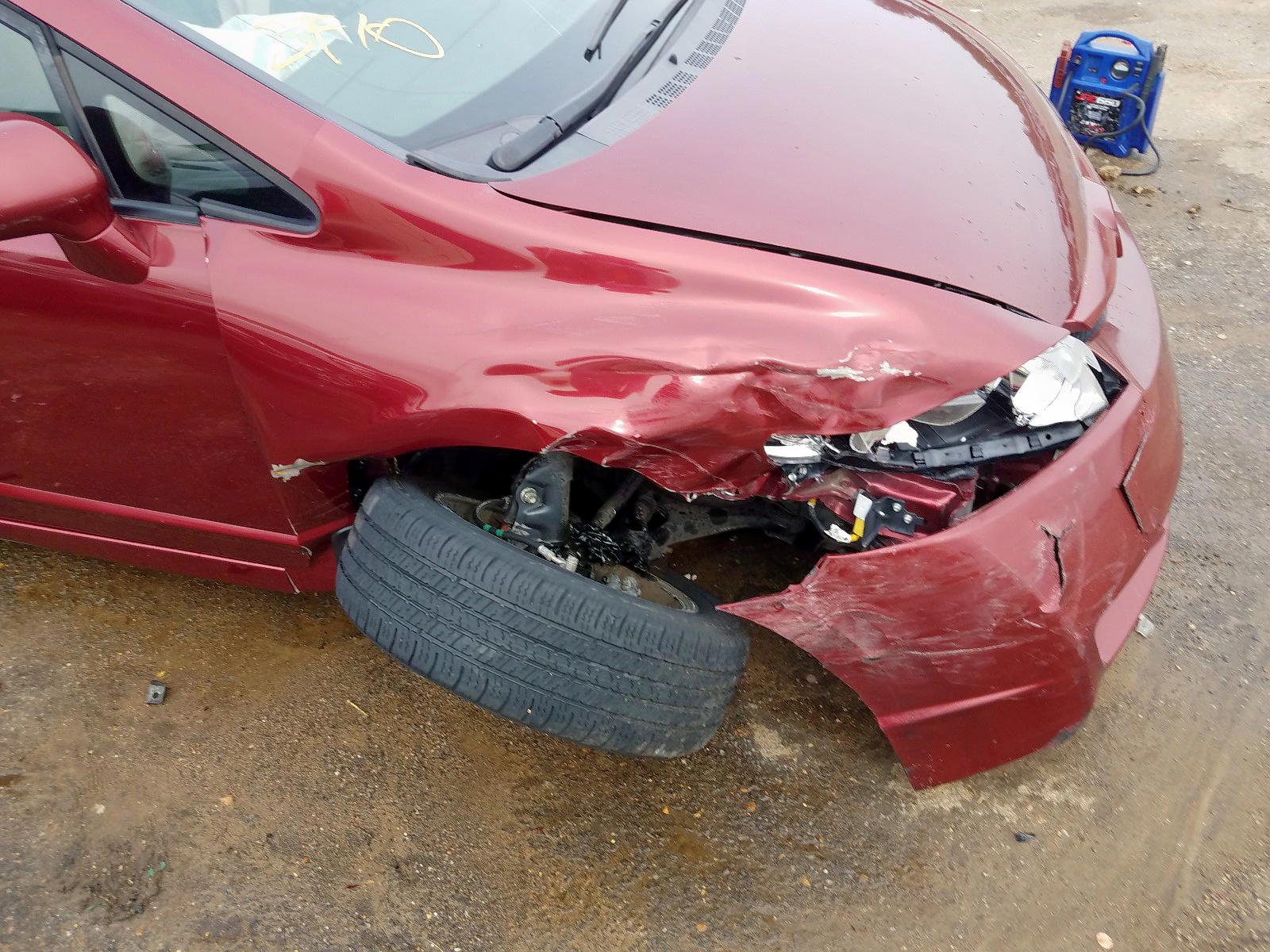 Photo 9 from auction – 2010 HONDA CIVIC EX with VIN 19XFA1F84AE030458
