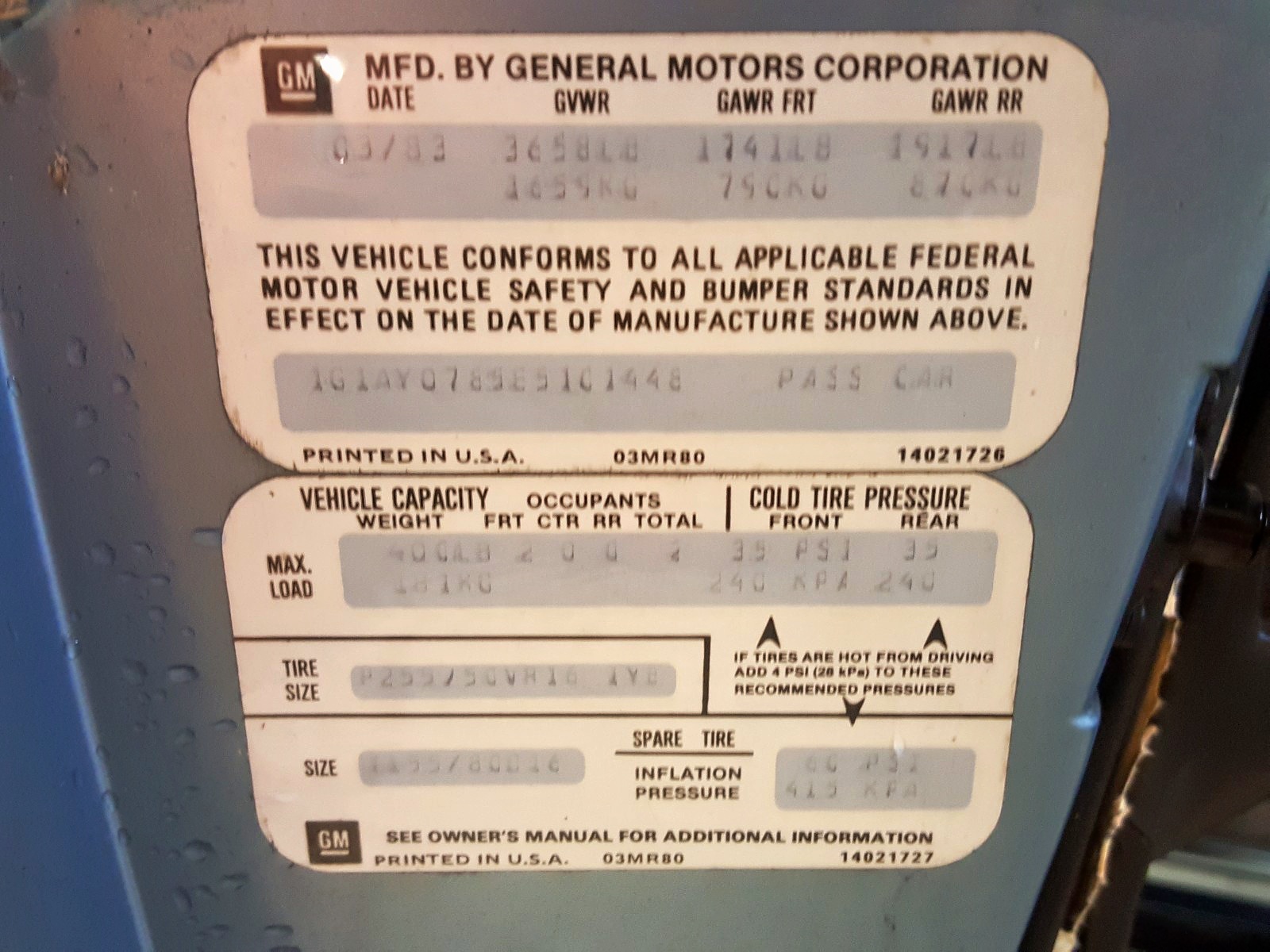 Photo 10 from auction – 1984 CHEVROLET CORVETTE with VIN 1G1AY0785E5101448
